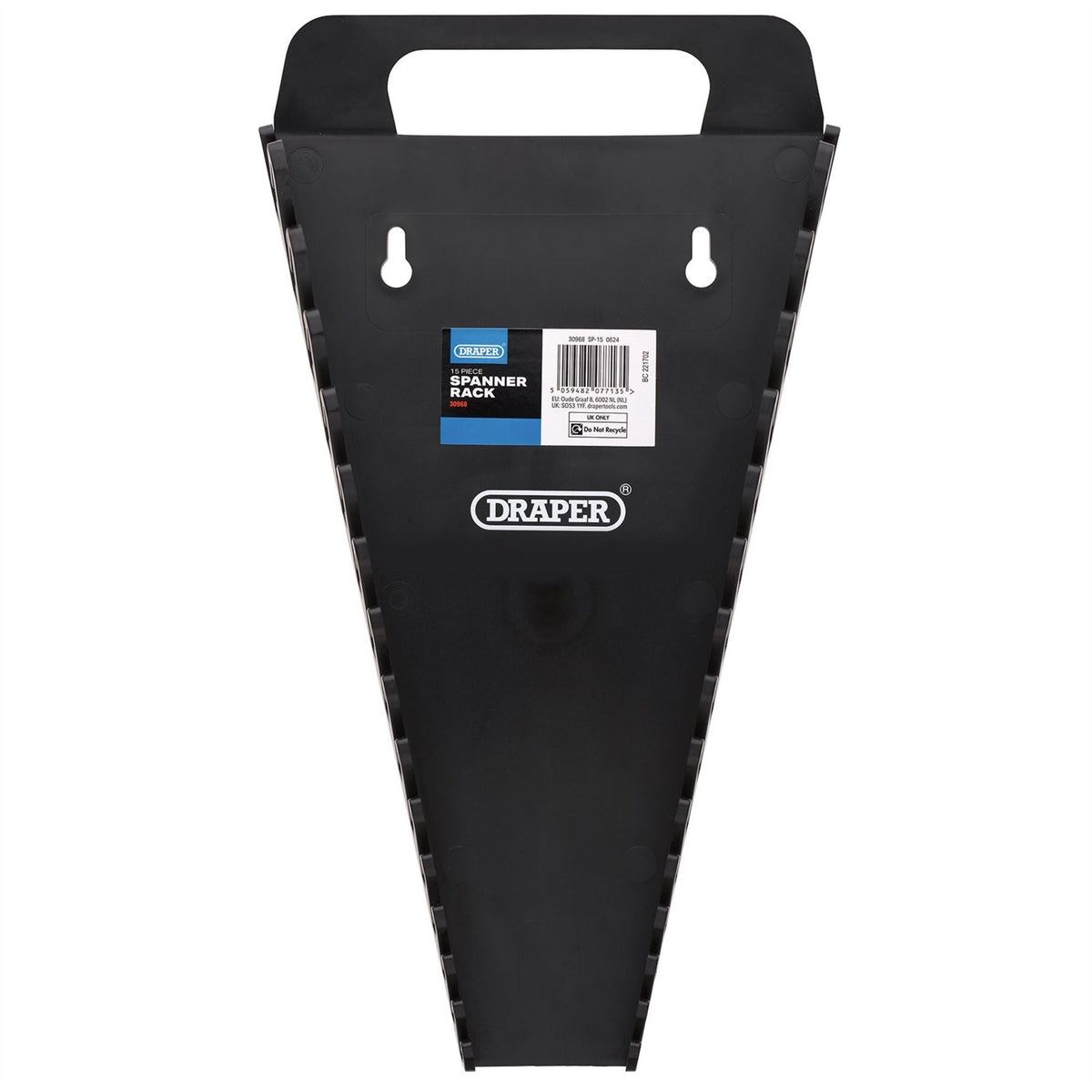 Draper Spanner Rack Capacity 15 30968 White Rose Tools