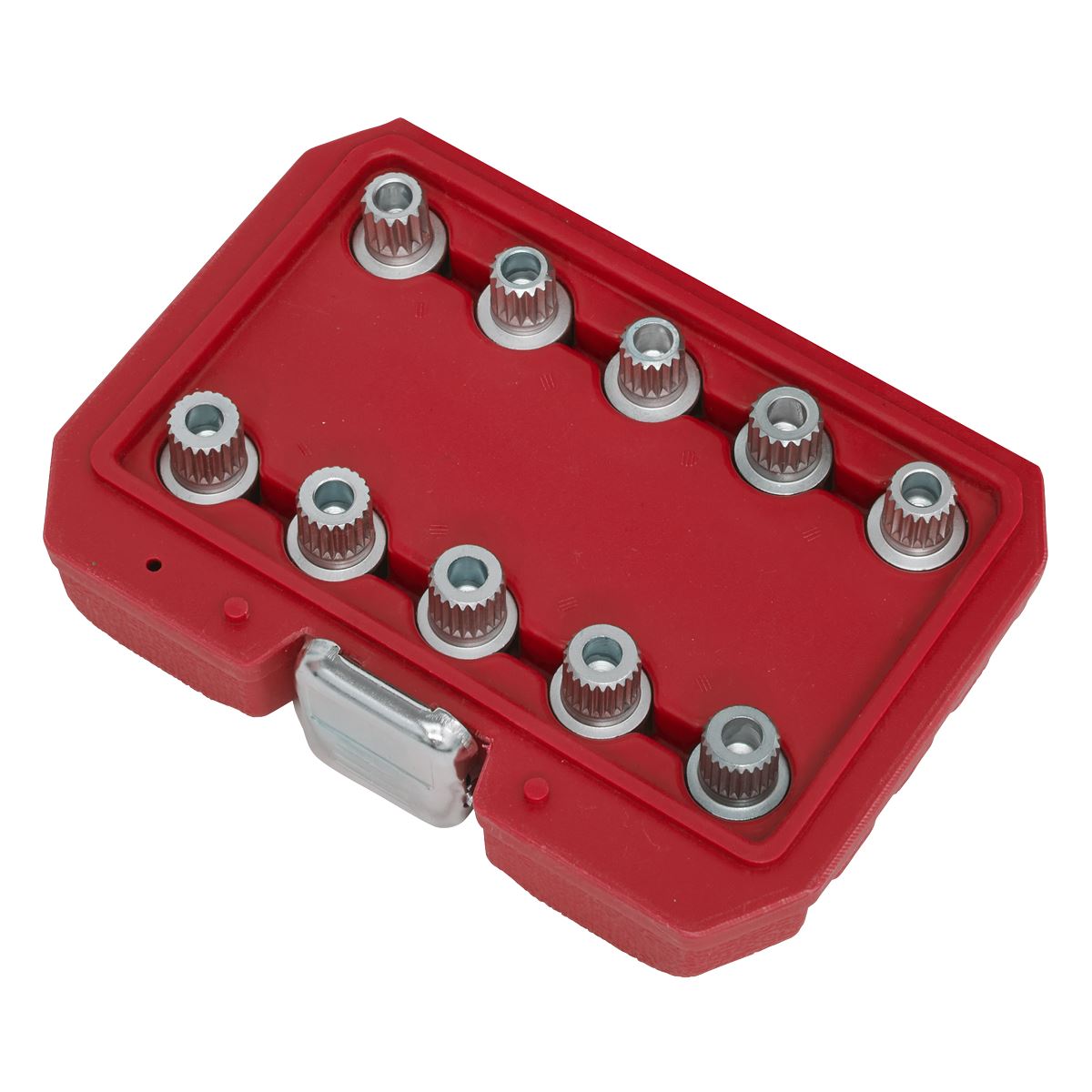 Sealey Locking Wheel Nut Key Set 10pc - BMW & MiniĀ White Rose Tools