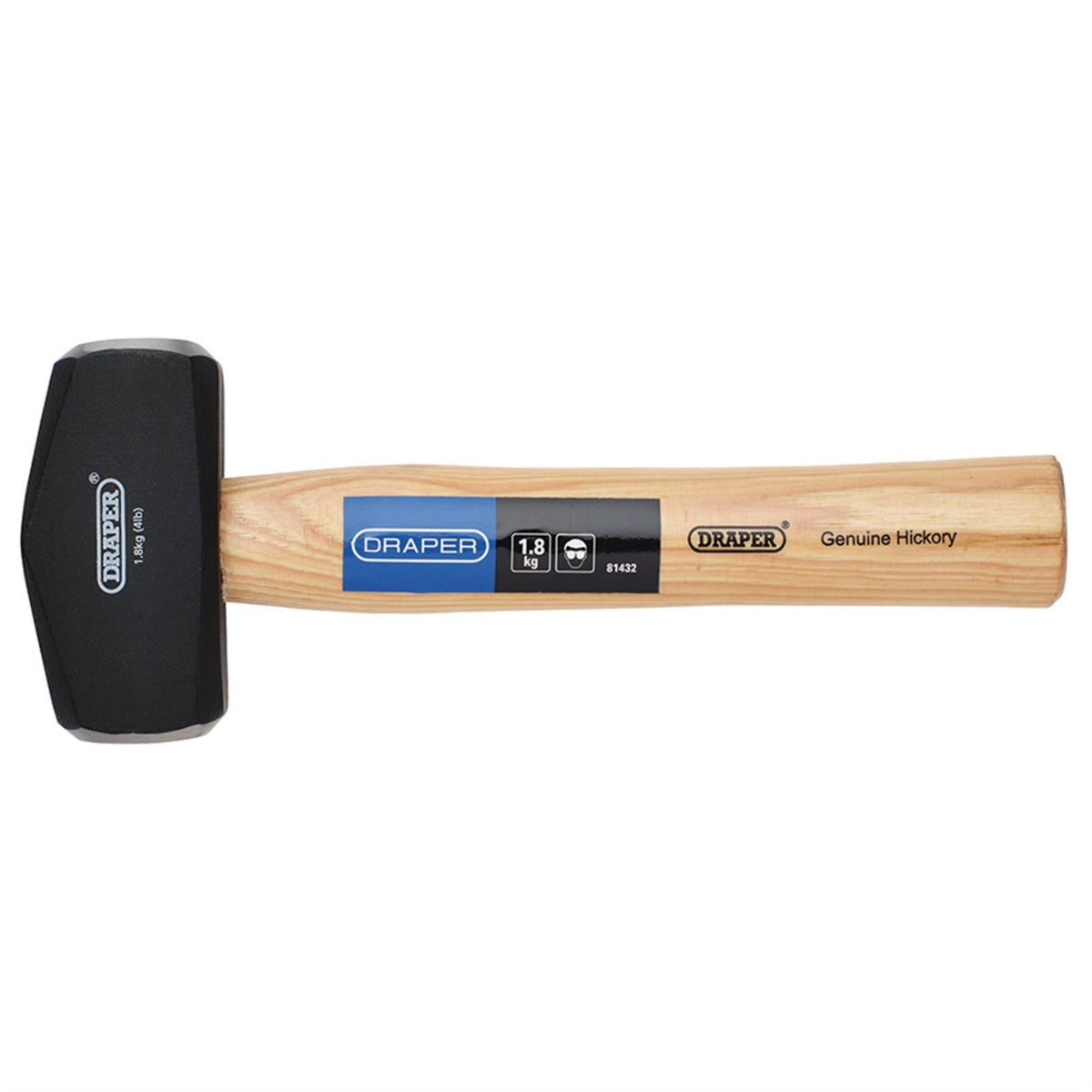 Draper Hickory Shaft Club Hammer 1.8kg/4lb 81432 White Rose Tools