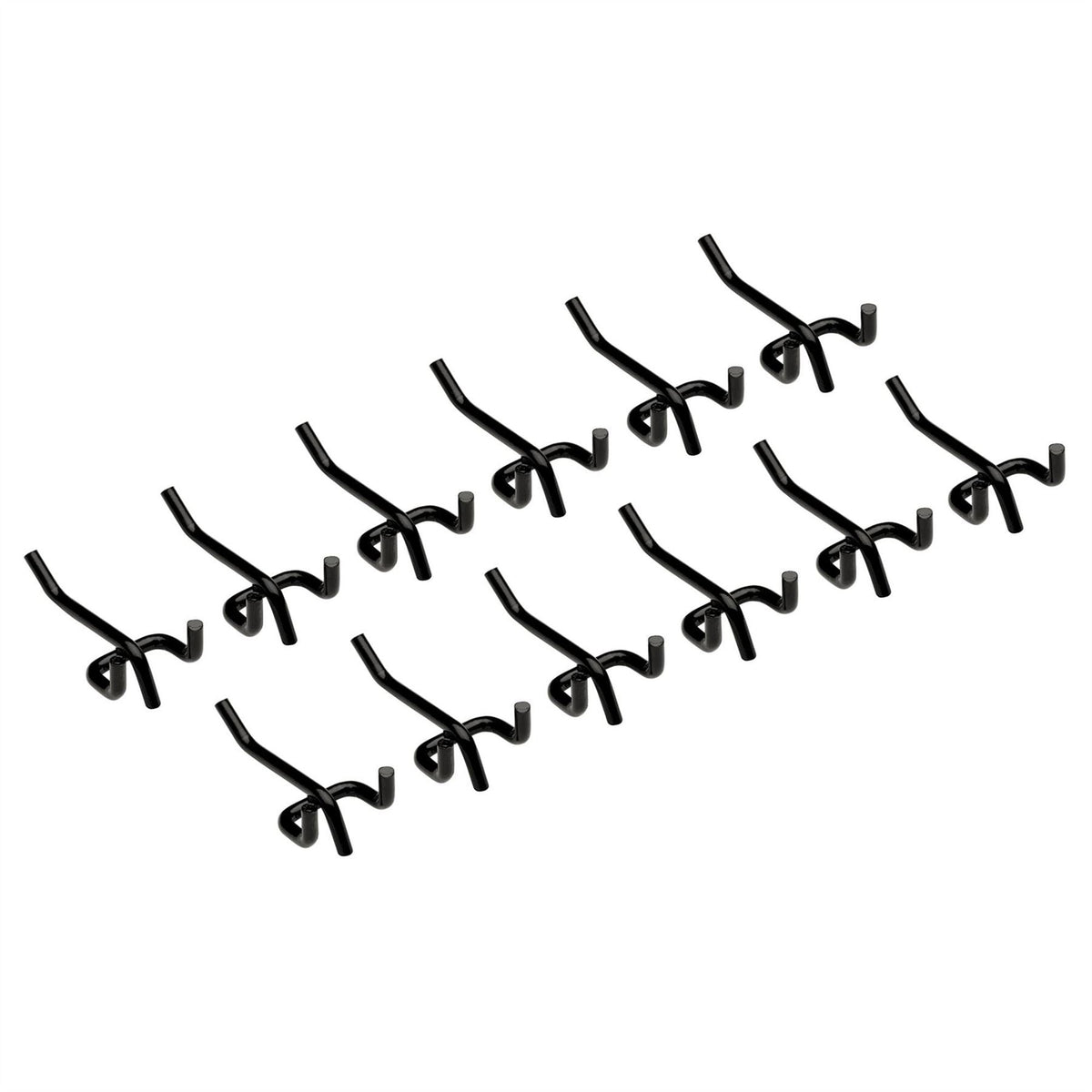 BUNKER Single Storage Hook (Pack of 12) 31681 White Rose Tools