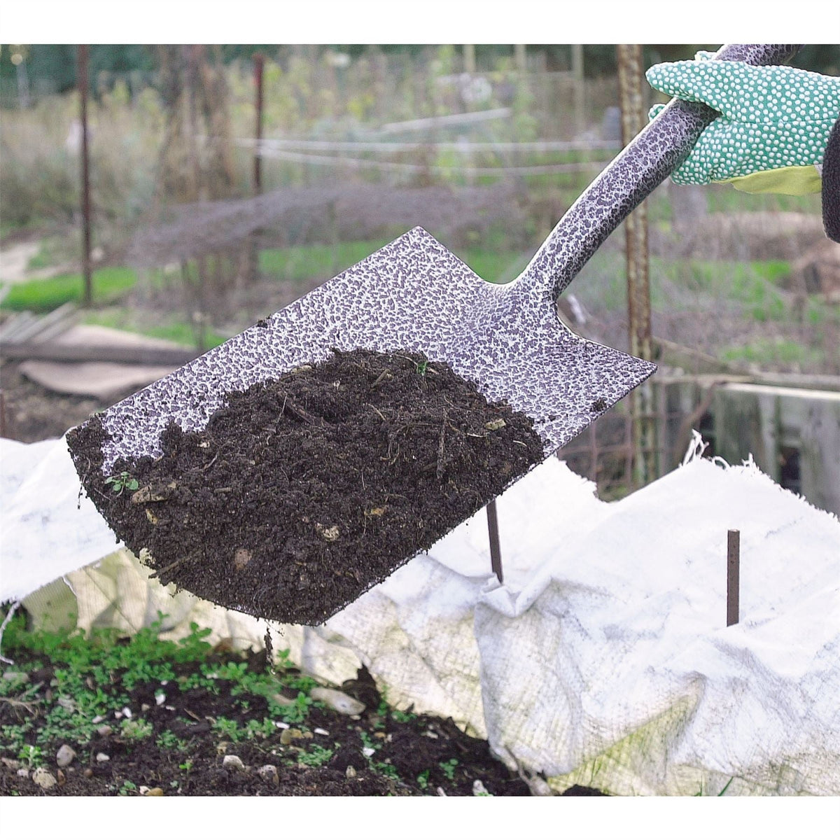 Draper Carbon Steel Garden Spade 88790 White Rose Tools