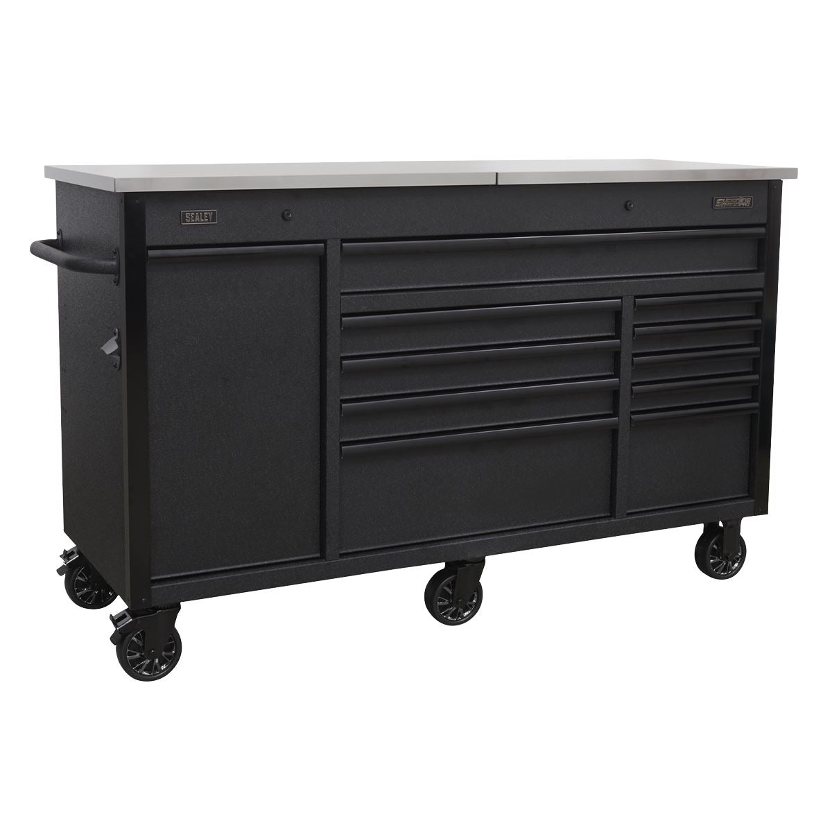 Sealey Superline Pro Mobile Tool Cabinet 1600mm with Power Tool Charging Drawer