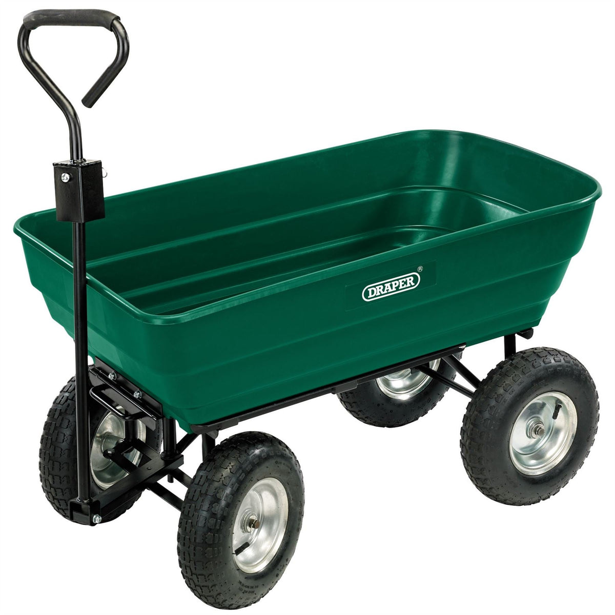 Draper Heavy Duty Tipping Cart 120L 52628 White Rose Tools