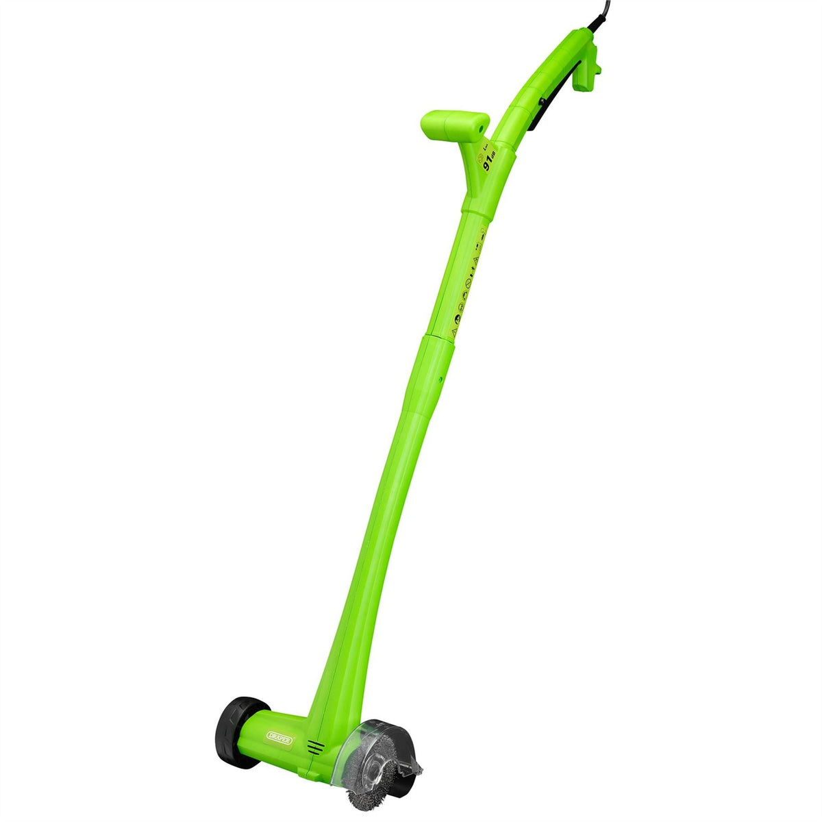Draper 230V Patio Weed Sweeper 140W 84746 White Rose Tools