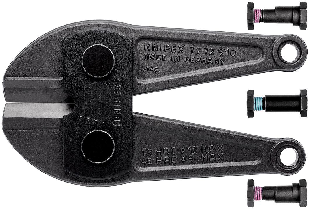 KNIPEX Spare Cutter Head for 71 72 910 Bolt Cutter Complete with Screws 71 79 910