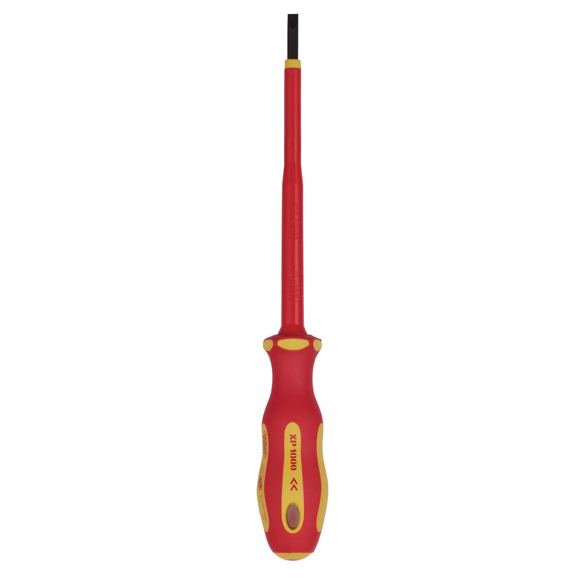 Draper XP1000 VDE Plain Slot Screwdriver 3.5 x 100mm 64413 White Rose Tools