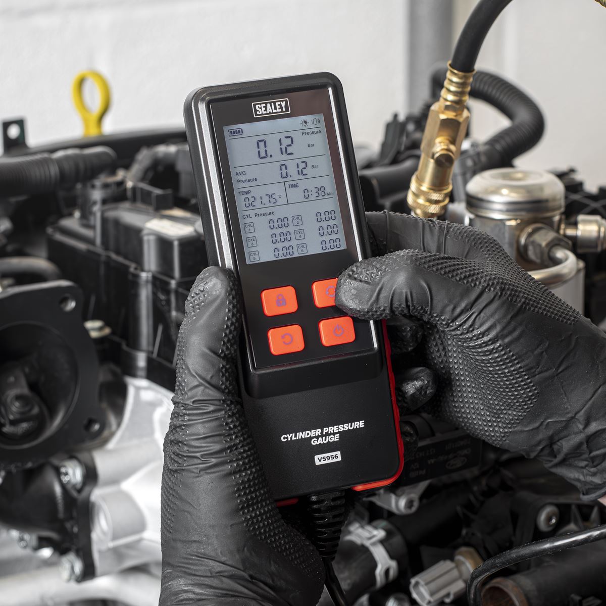 Sealey Digital Compression Test Kit 10pc