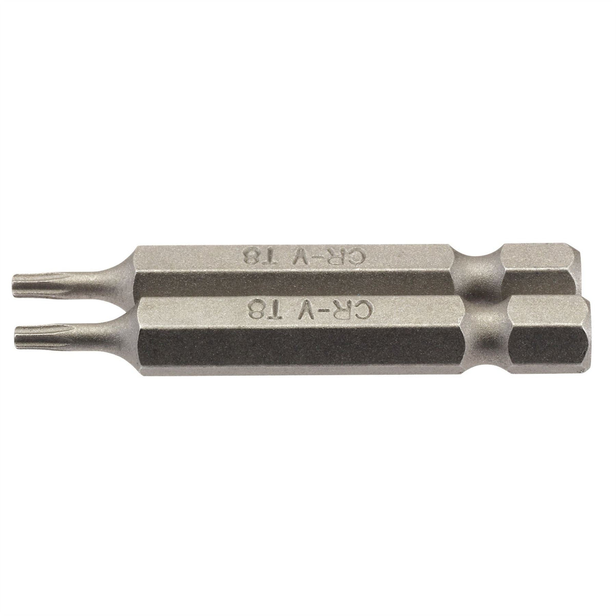 Draper TX-STAR® Insert Bit 1/4" Hex 50mm Long T8 (Pack of 2) 66484 White Rose Tools
