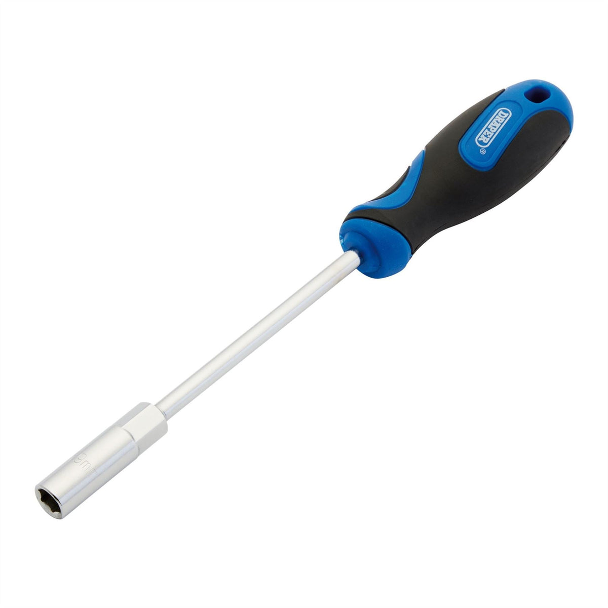 Draper Soft-Grip Nut Spinner 9mm 63502 White Rose Tools