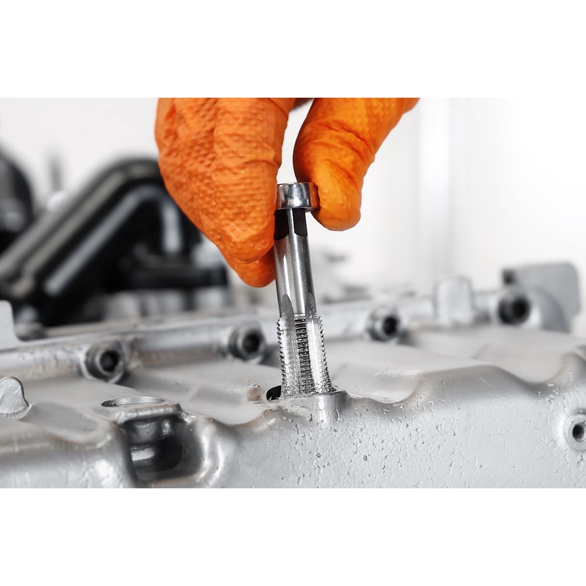 Sealey Drain Plug Thread Repair Set - White Rose Tools