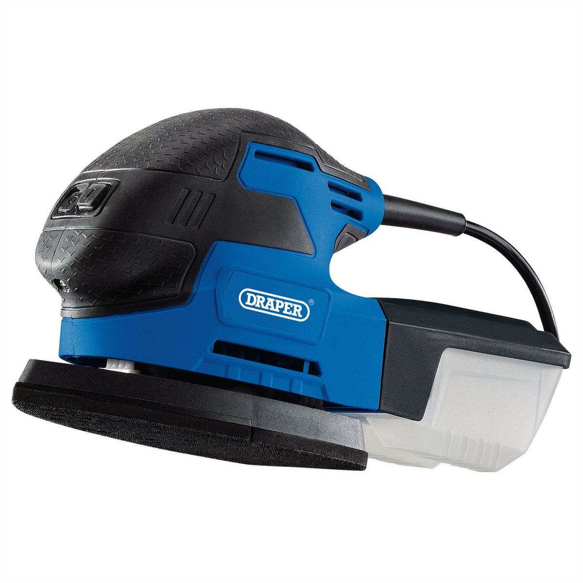 Draper 230V Tri-Base Detail Sander 220W 57681 White Rose Tools