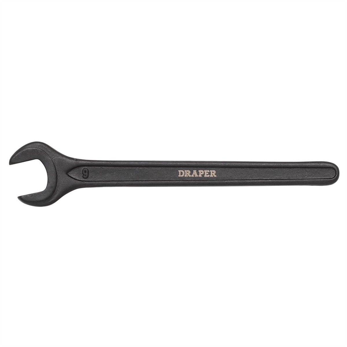 Draper Single Open End Spanner 9mm 37519 White Rose Tools