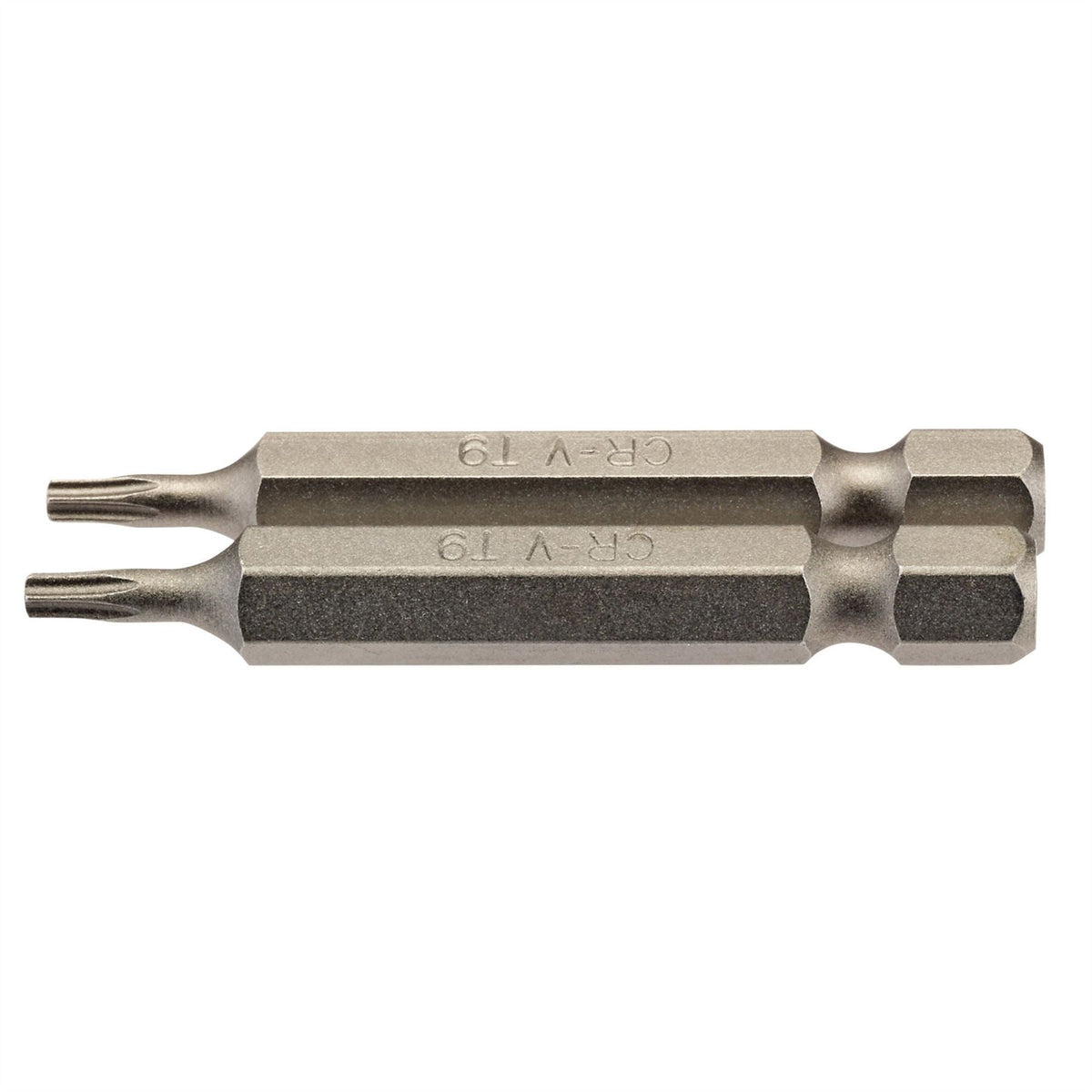 Draper TX-STAR® Insert Bit 1/4" Hex 50mm Long T9 (Pack of 2) 66485 White Rose Tools