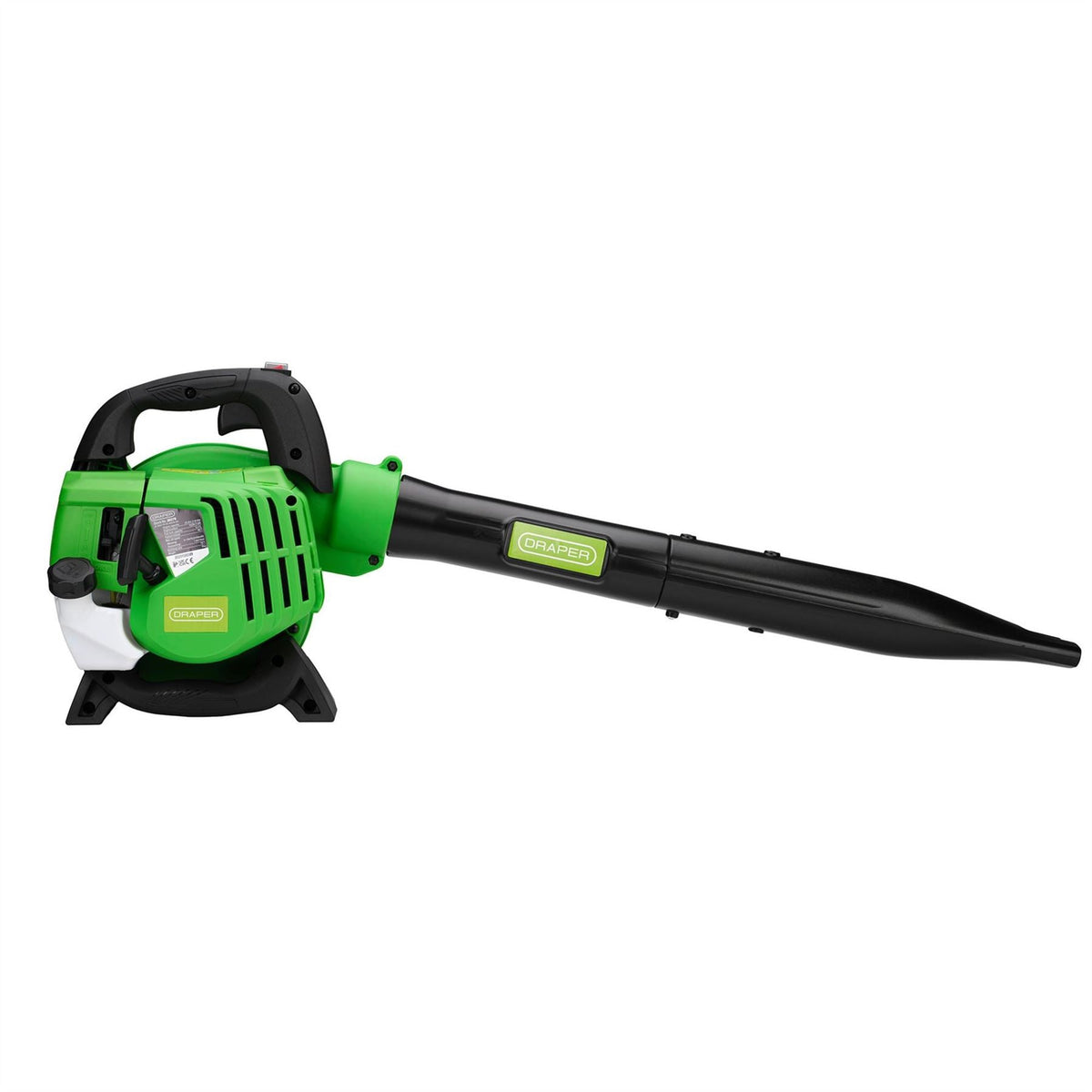 Draper 3-in-1 Petrol Leaf Blower Vacuum and Shredder 25.4cc 30279 White Rose Tools