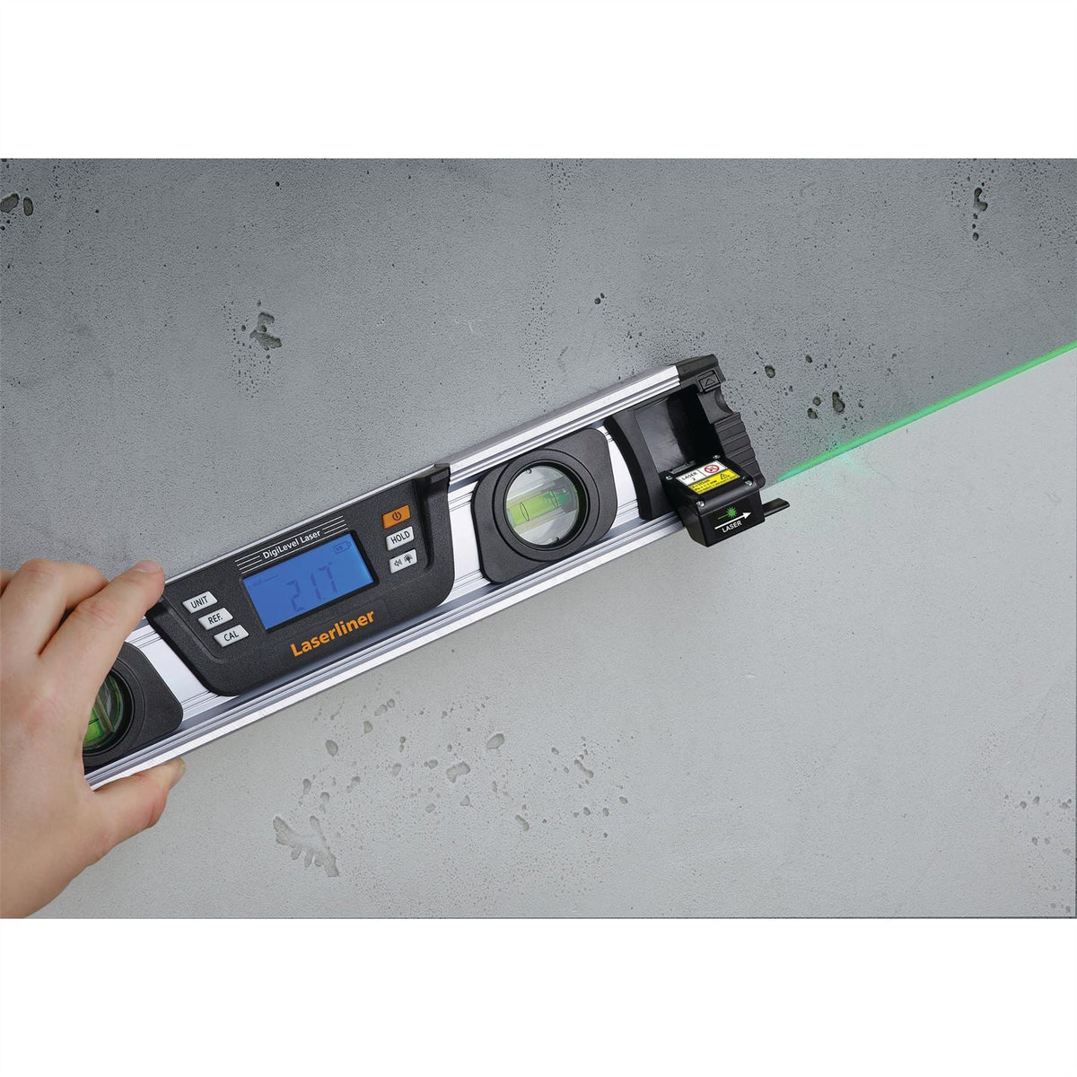 Laserliner 081.255A DigiLevel Laser G40 Digital Electronic Spirit Level 32096 White Rose Tools