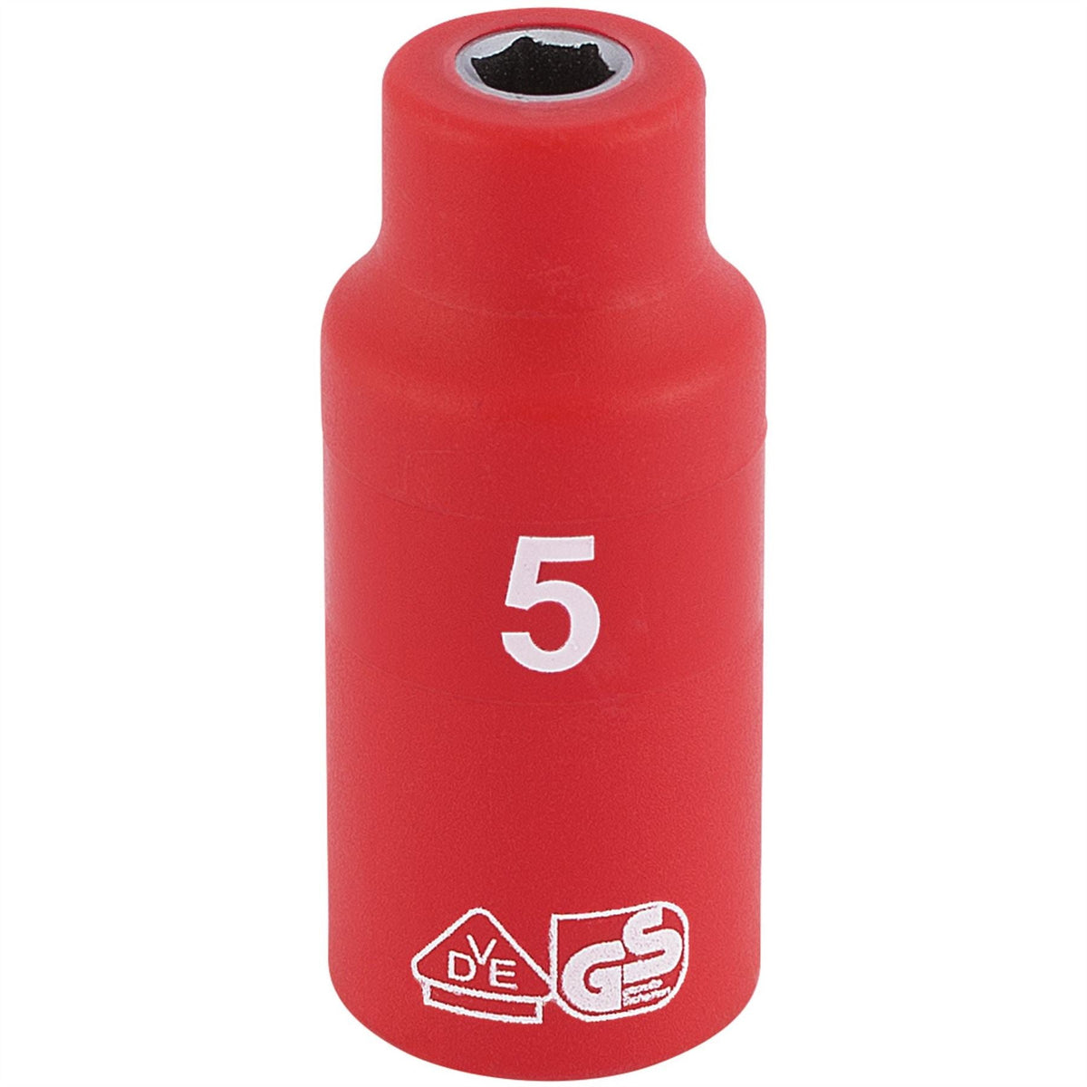 Draper Expert Fully Insulated VDE Socket 1/4" Sq. Dr. 5mm 31164 White Rose Tools