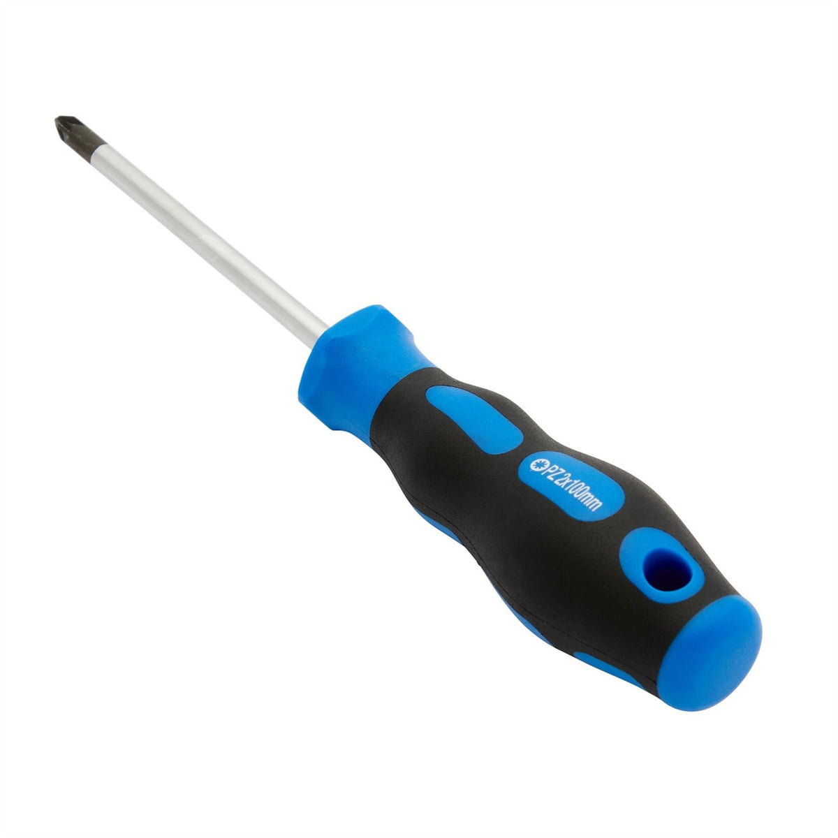 Draper Soft Grip PZ TYPE Screwdriver No.2 x 100mm 48928 White Rose Tools