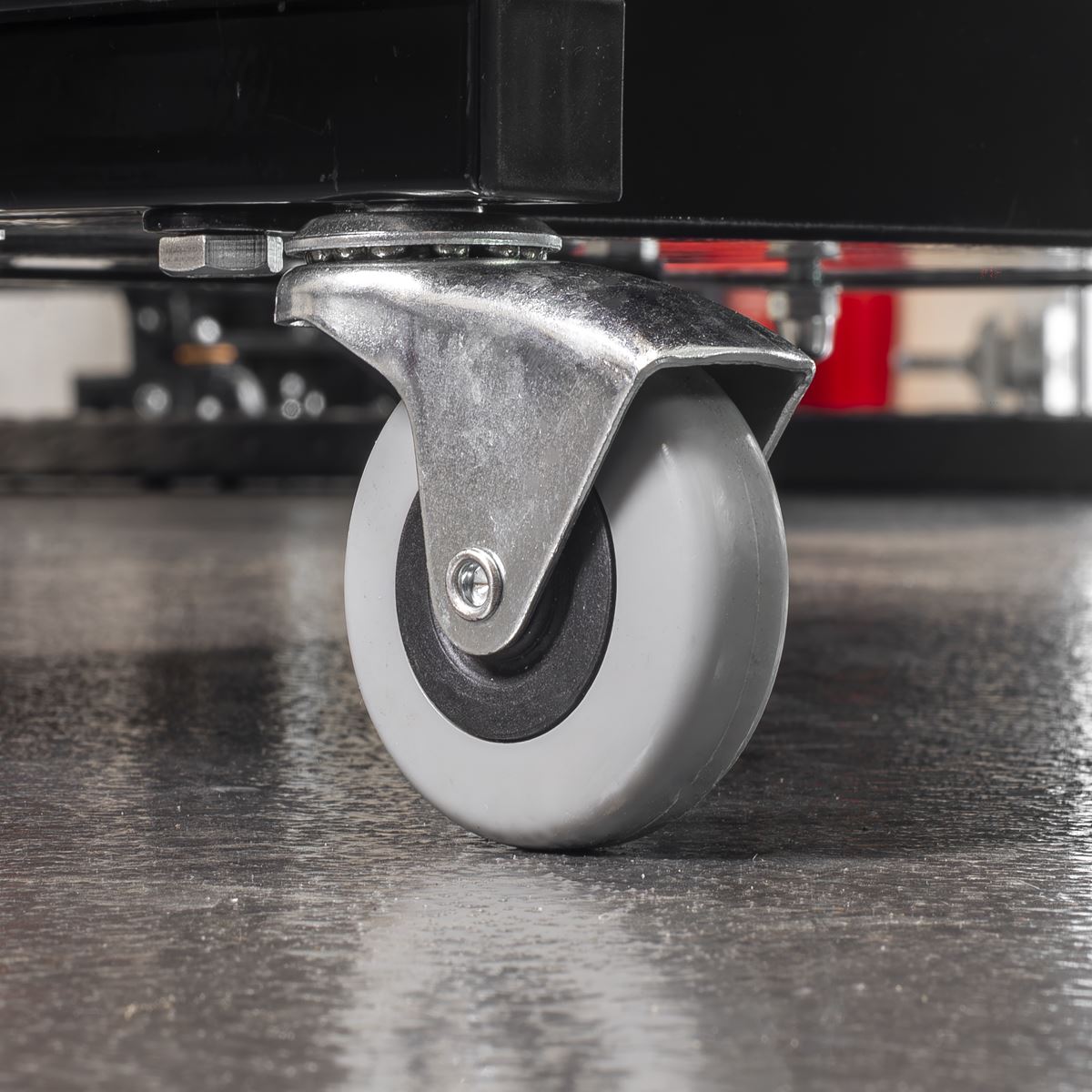 Sealey Mechanic's Utility Seat & Toolbox - Black