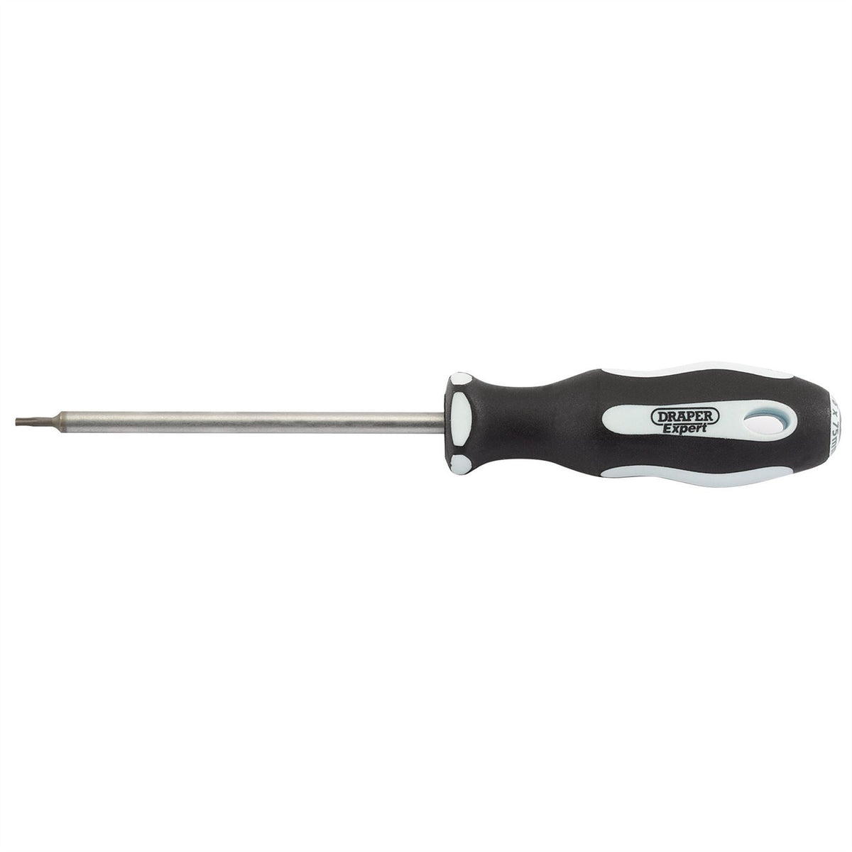 Draper Expert TX-STAR® Soft Grip Screwdriver T6 x 75mm 35034 White Rose Tools