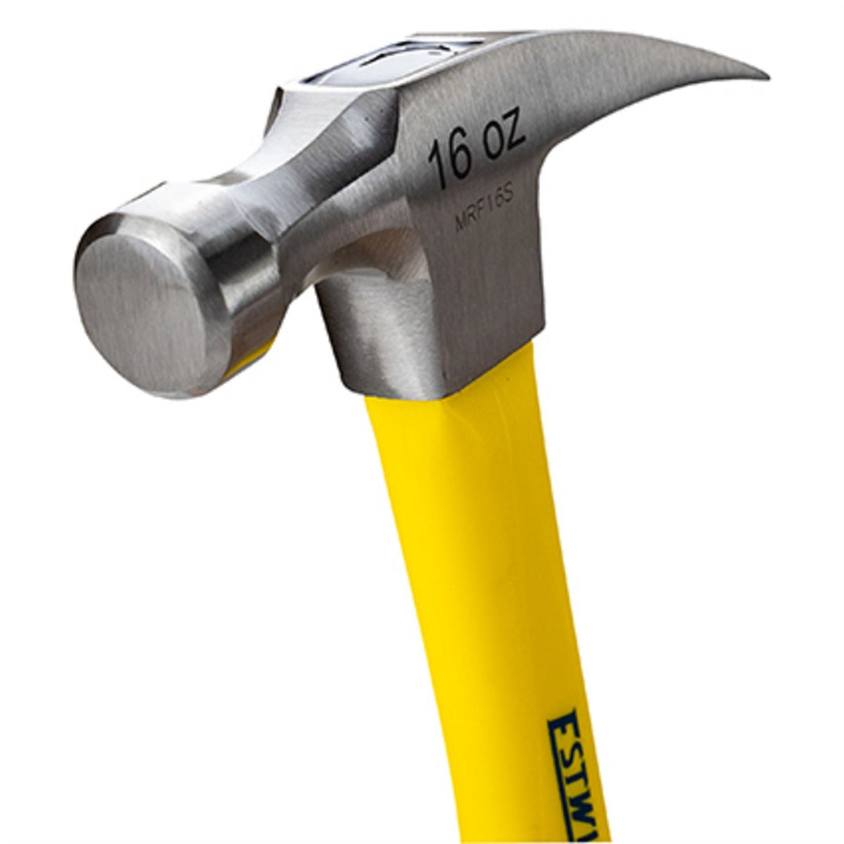 Estwing EMRF16S Sure Strike Straight Claw Hammer with Fibreglass Handle 16oz/453g 24081 White Rose Tools