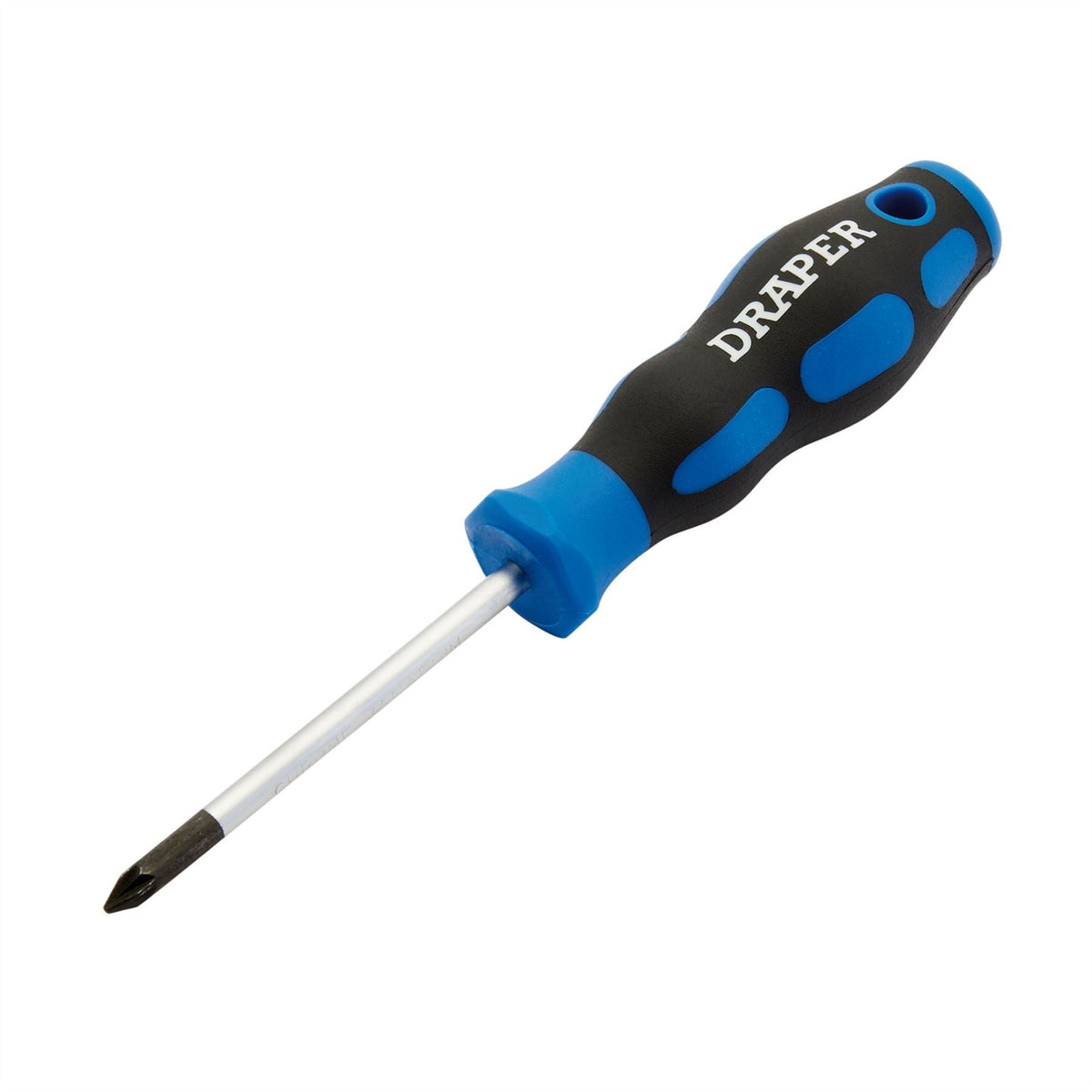Draper Soft Grip PZ TYPE Screwdriver No.1 x 75mm 48926 White Rose Tools