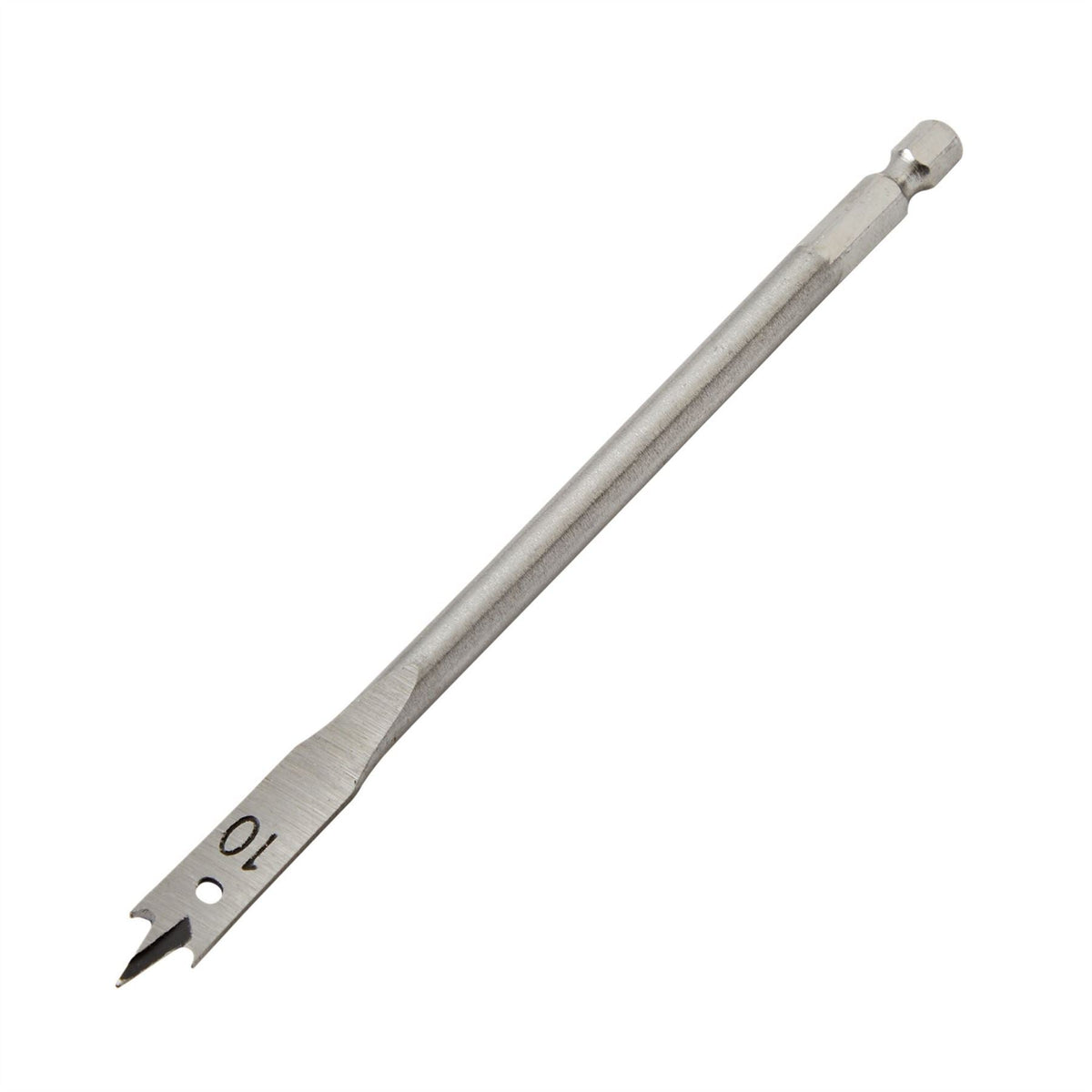Draper Flat Wood Drill Bit 10 x 152mm 41504 White Rose Tools