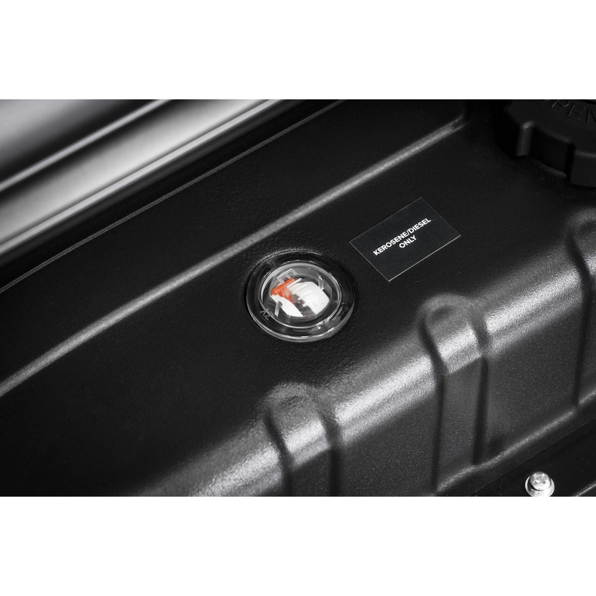 Sealey Space Warmer® Indirect Kerosene Diesel Heater with Wheels 68,000Btu/hr White Rose Tools