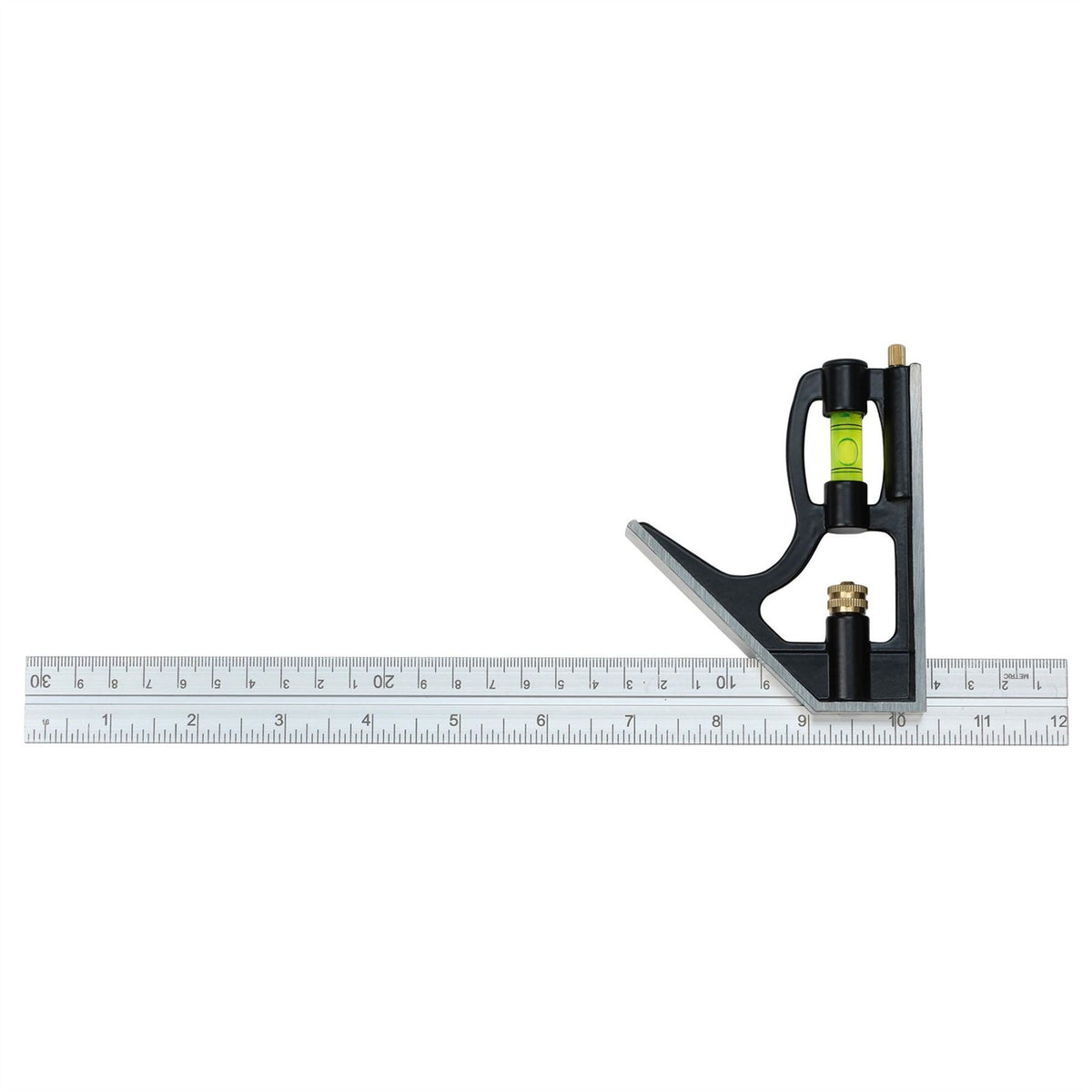 Draper Combination Square with Centre Head and Protractor 300mm 34704 White Rose Tools