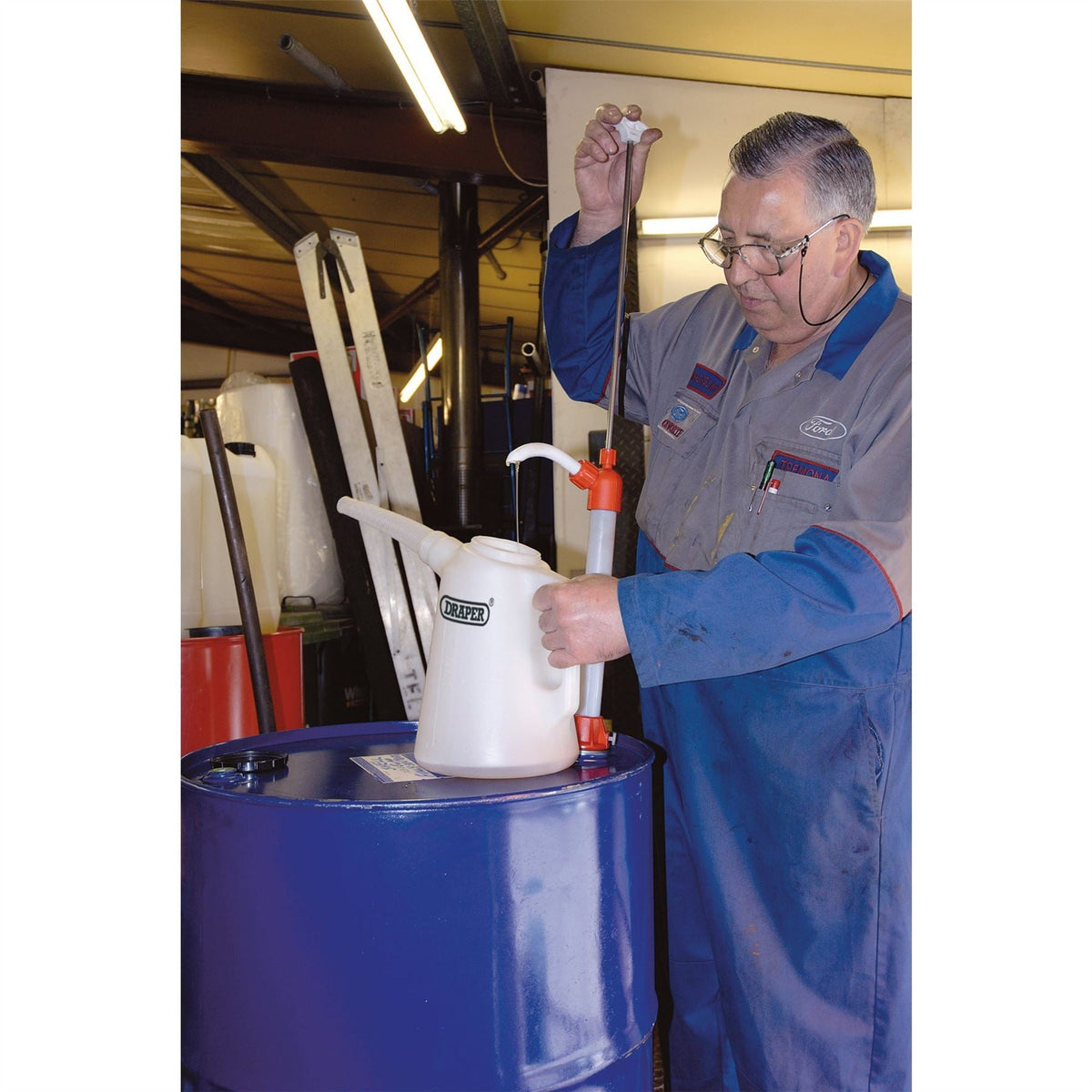 Draper Chemical Drum Pump 43967 White Rose Tools