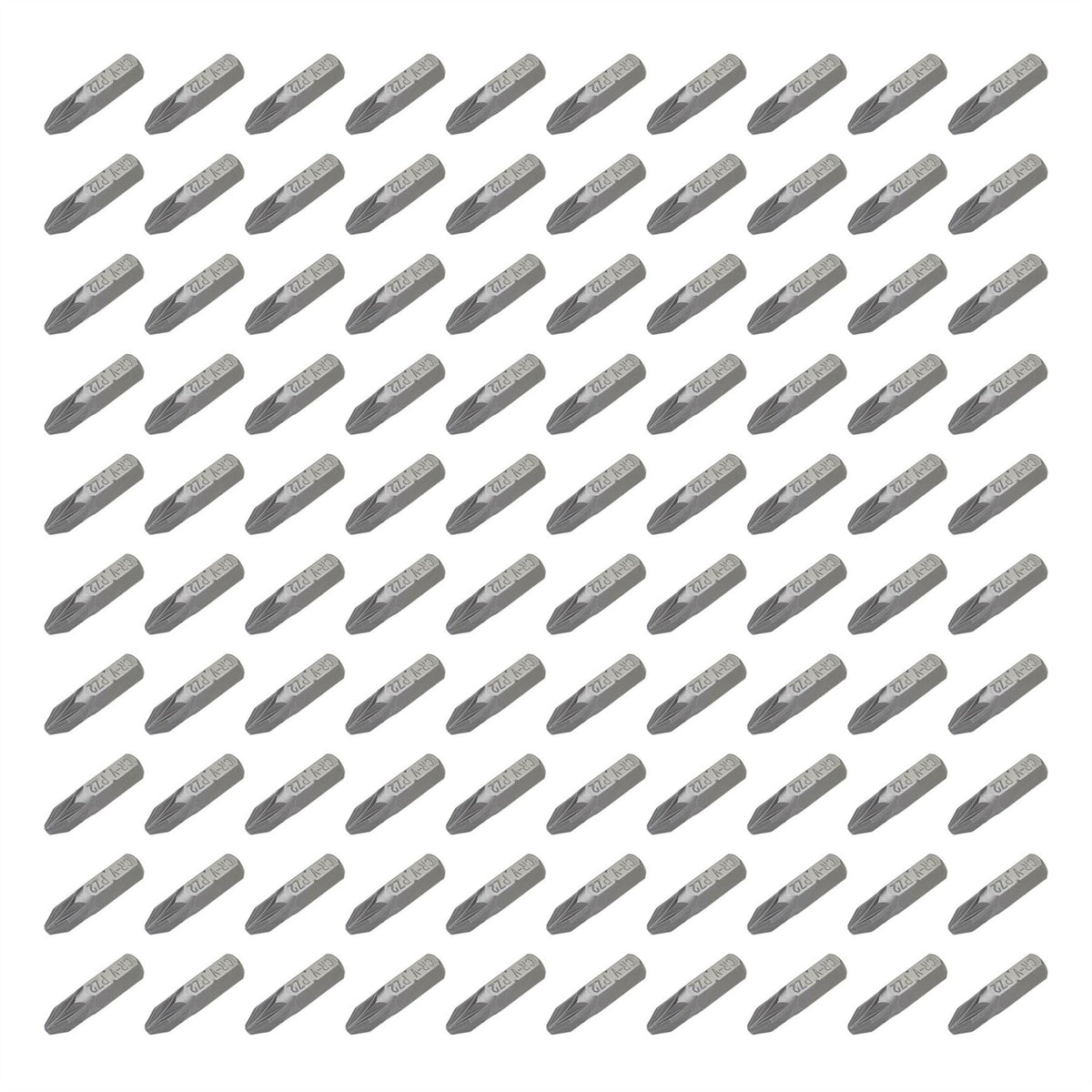 Draper PZ TYPE Insert Bits 1/4" No.2 (Bag of 100) 83432 White Rose Tools