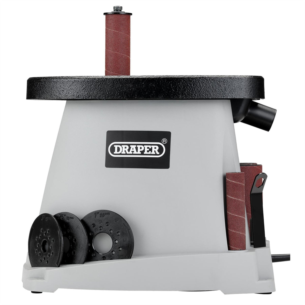 Draper 230V Oscillating Spindle Sander 450W 10773 White Rose Tools