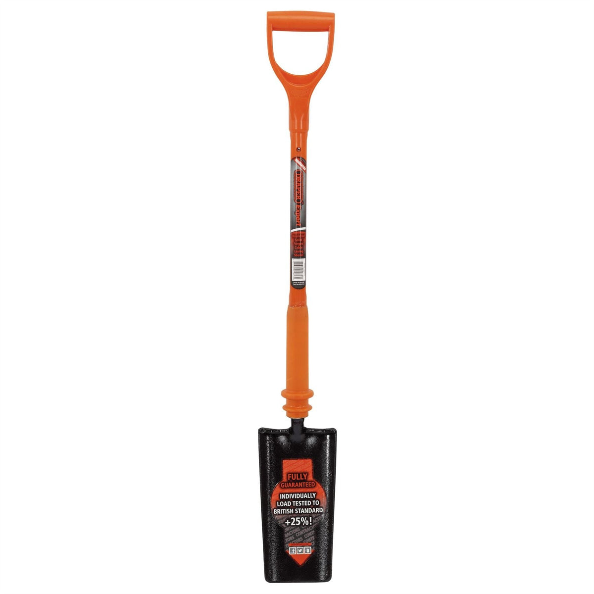 Draper Expert Fully Insulated Contractors Cable Laying Shovel 82636 White Rose Tools