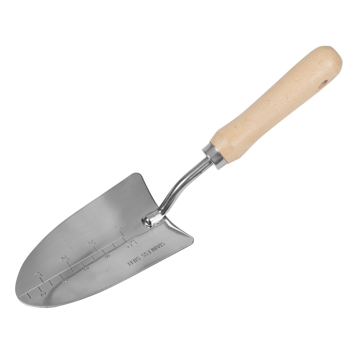 Sealey Premier Hand Trowel Hand Trowel with Ash Handle & Stainless Steel Blade