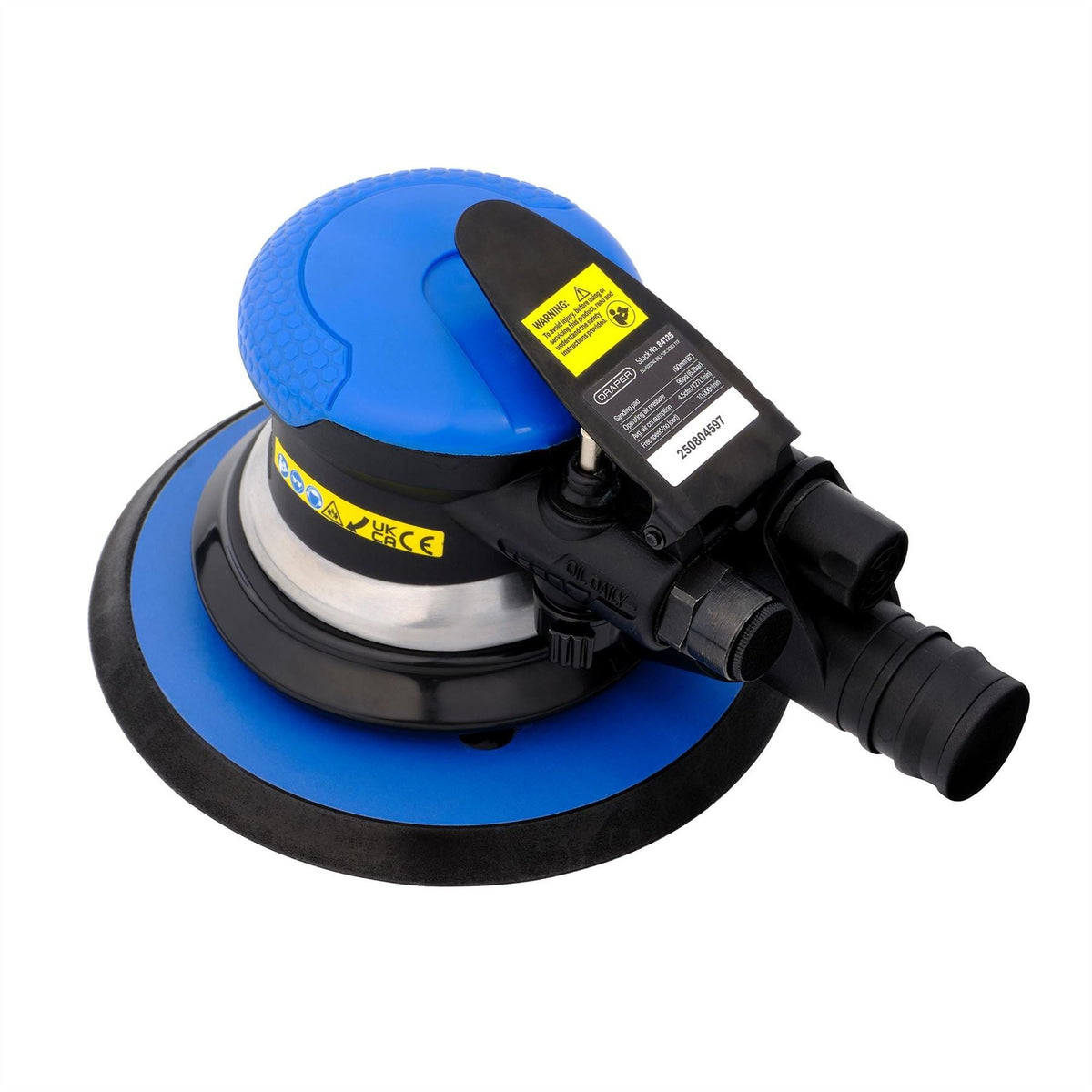 Draper Dual Action Air Sander 150mm 84125 White Rose Tools