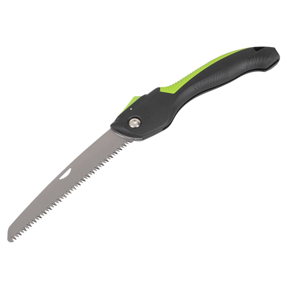 Sealey Folding Pruning Saw with Soft Grip Handle, 2 Cutting Positions & Carbon Steel Blade, 233mm