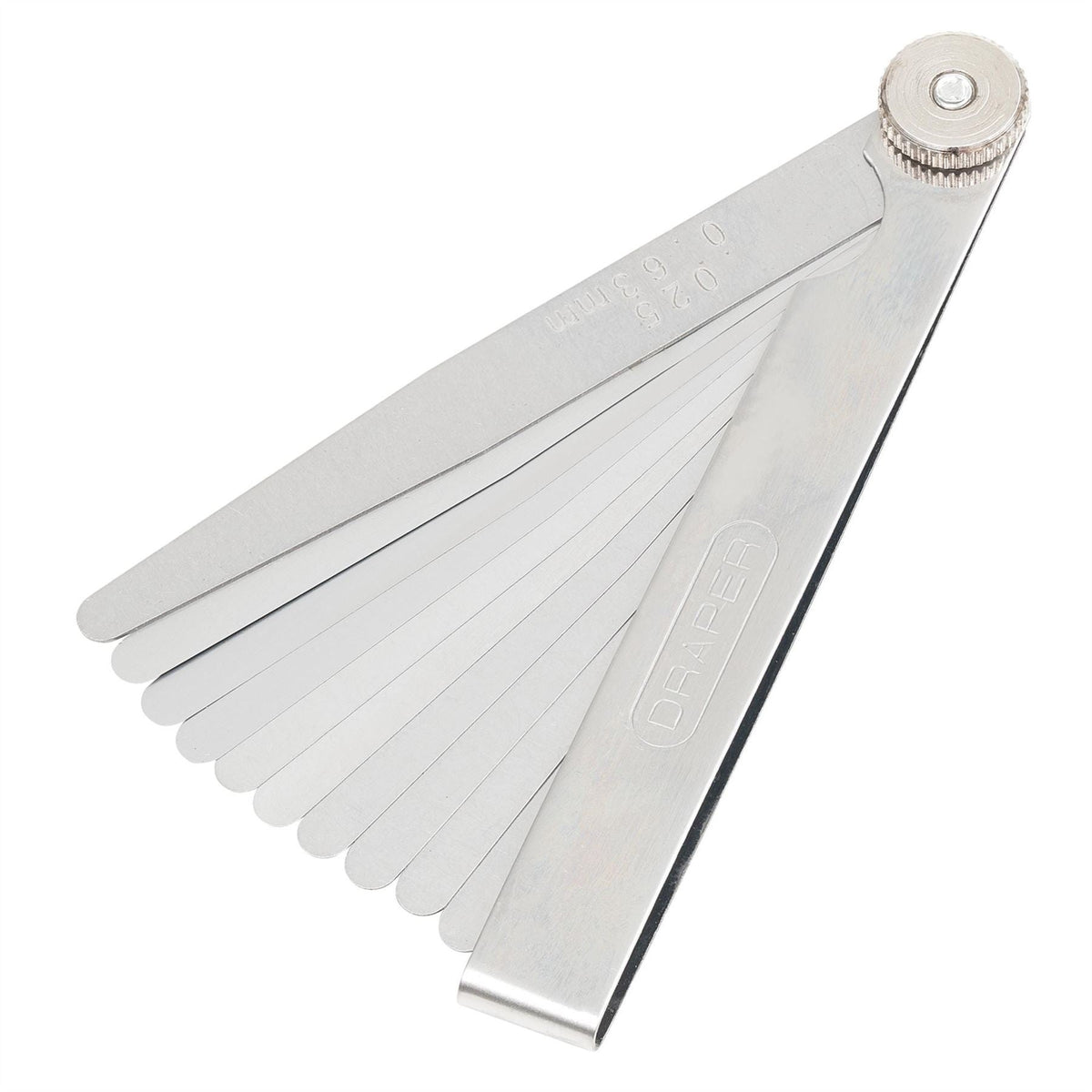 Draper 10 Blade Imperial Feeler Gauge Set 36174 White Rose Tools