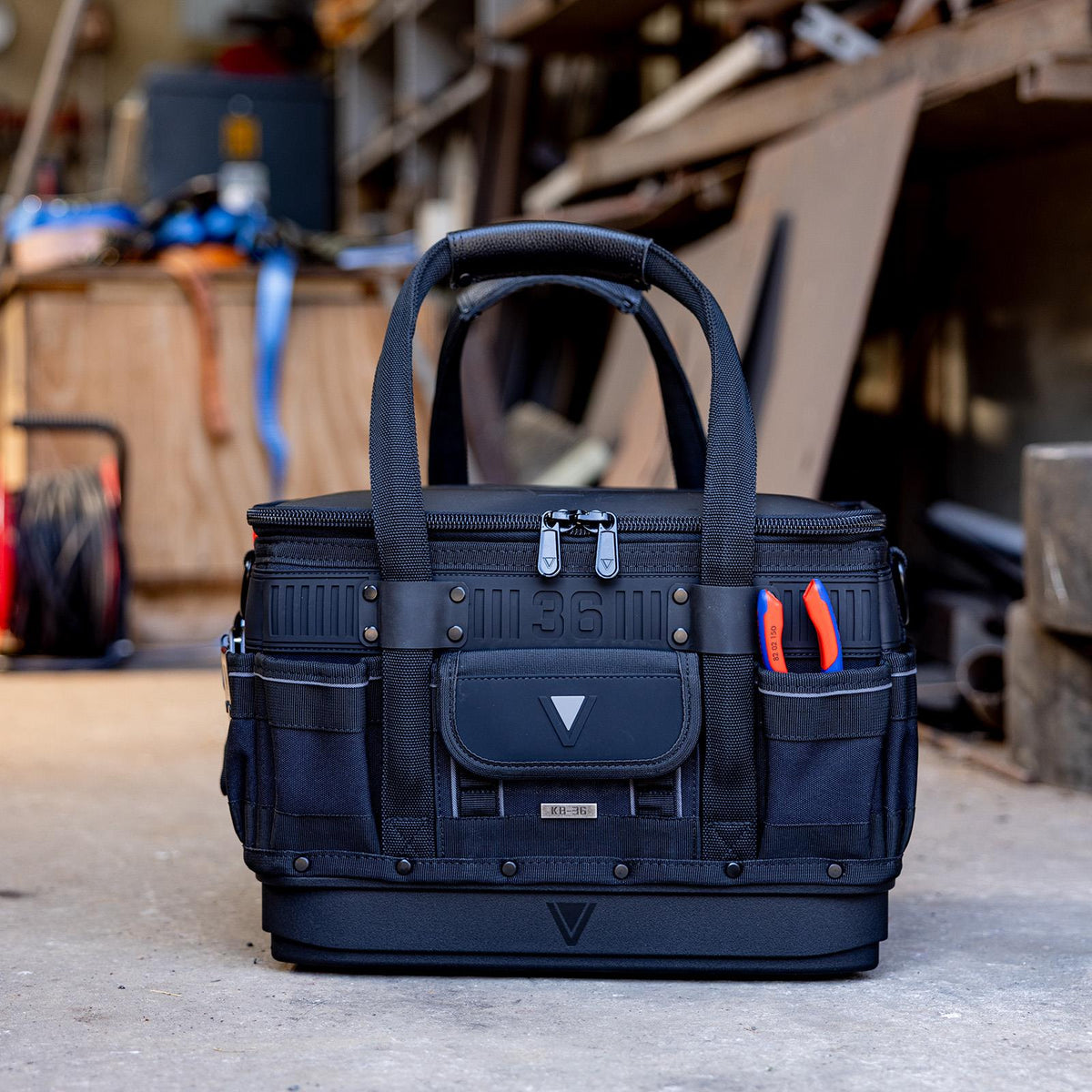 Velocity Rogue 36 Kit Bag Shadow Black KB-36-B White Rose Tools