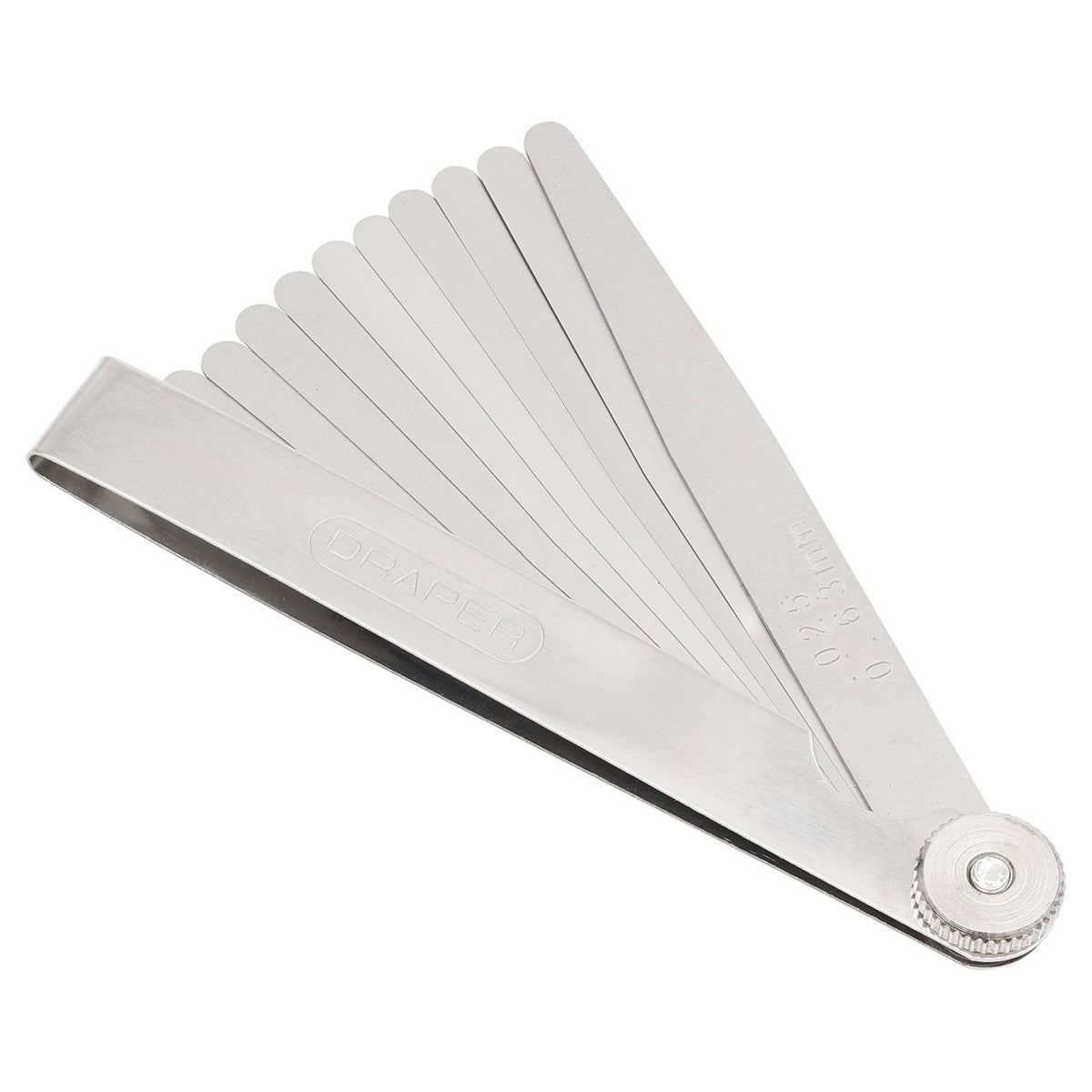Draper 10 Blade Imperial Feeler Gauge Set 36174 White Rose Tools