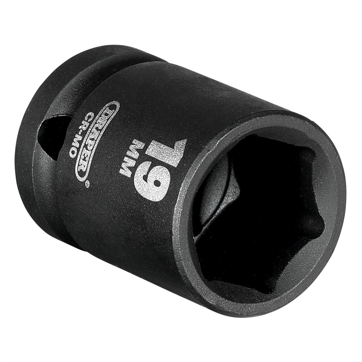 Draper HI-TORQ® Impact Socket 1/2" Sq. Dr. 19mm 28503 White Rose Tools