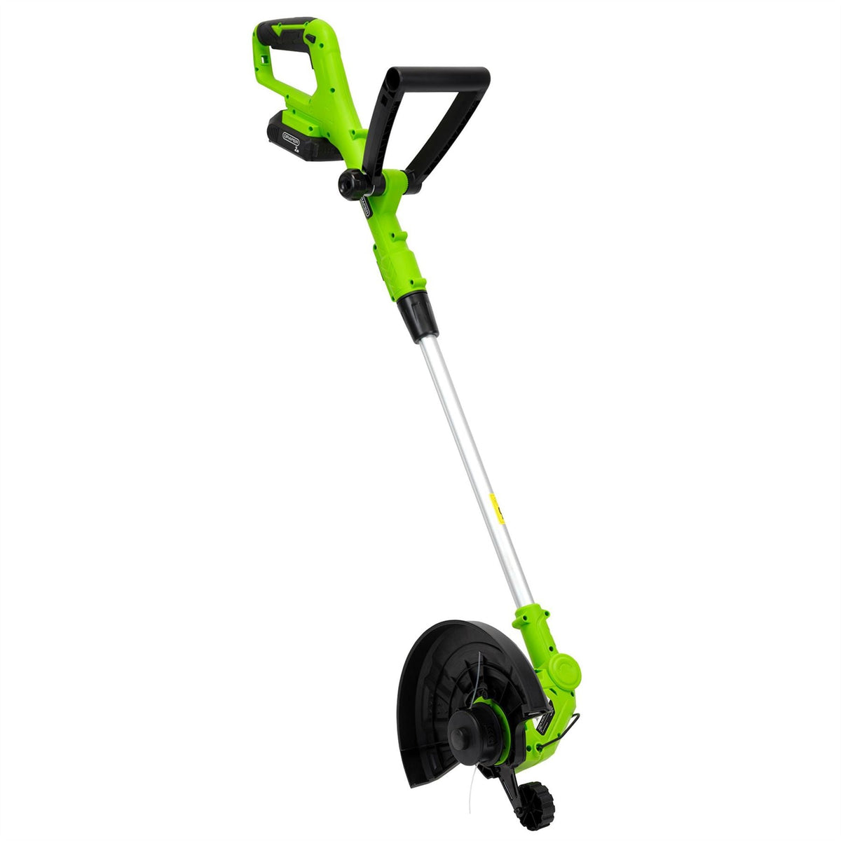 Draper 18V 2-in-1 Grass Trimmer 1 x 2.0Ah Battery 1 x Charger 31860 White Rose Tools