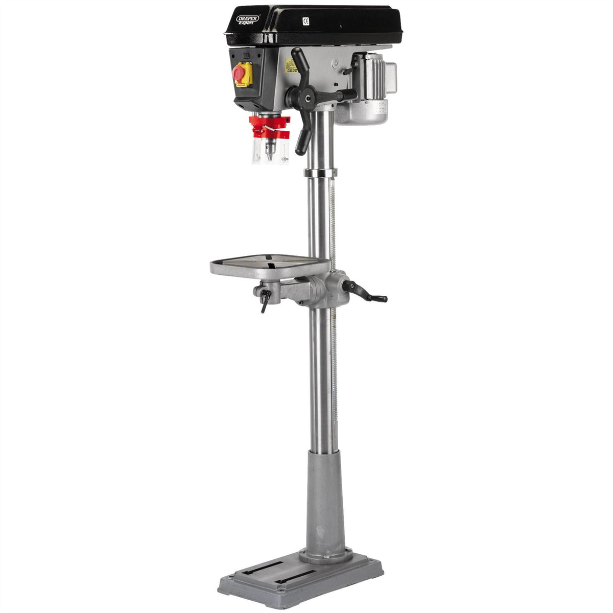Draper Expert 230V 16 Speed Heavy Duty Floor Standing Drill 650W 95092 White Rose Tools