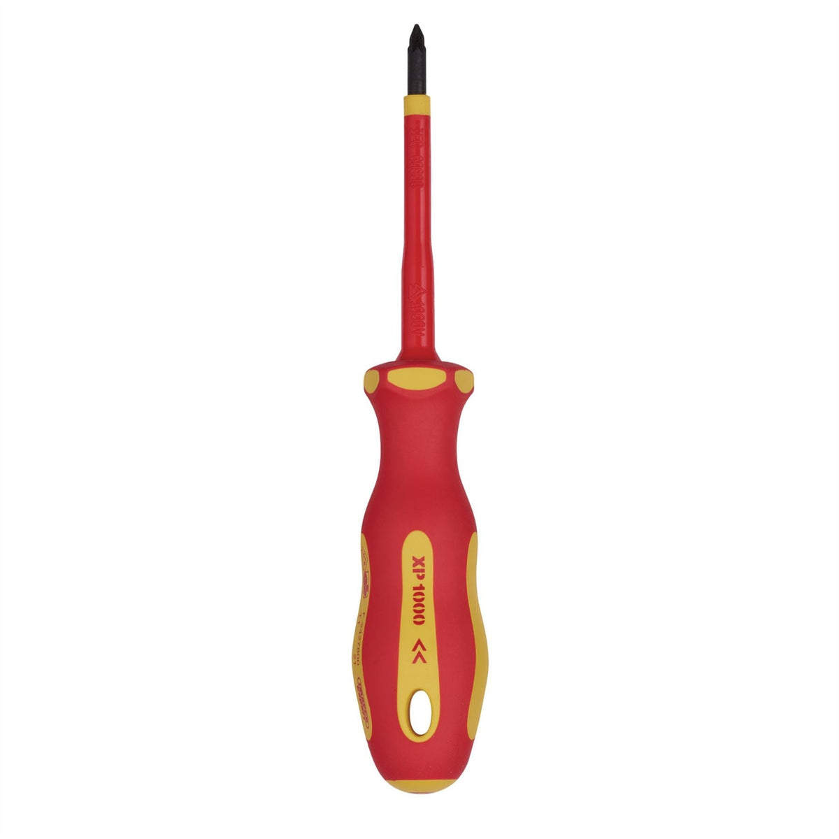 Draper XP1000 VDE PZ Type Screwdriver No.1 x 80mm 64477 White Rose Tools