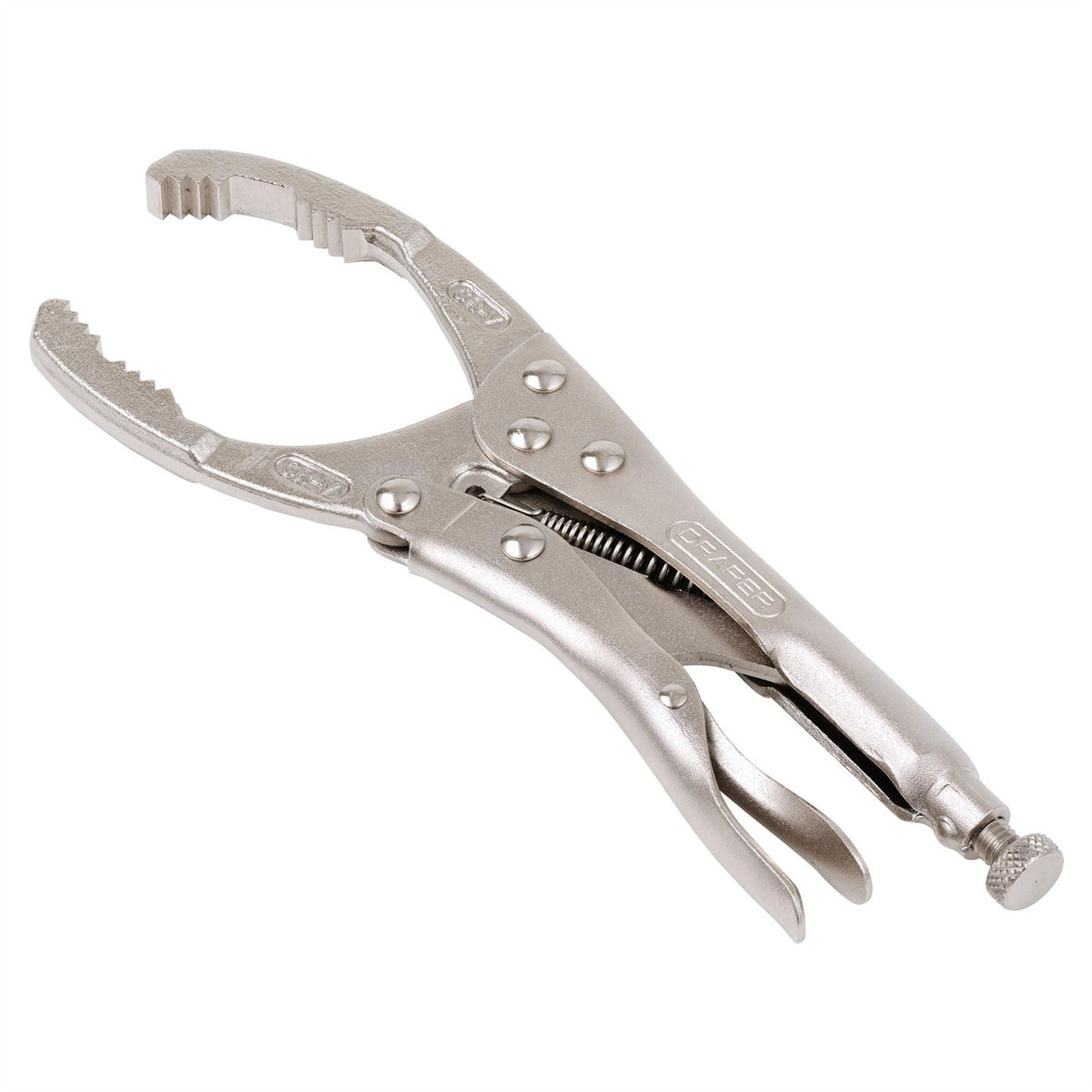 Draper Self Grip Multi-Purpose Oil Filter Wrench 53 - 118mm 61247 White Rose Tools