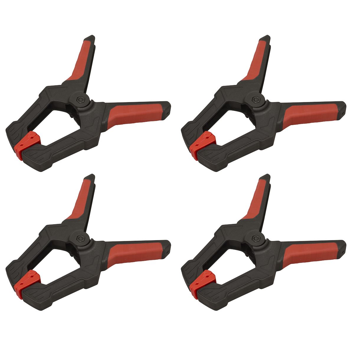 Sealey Spring Clamp Set 80mm 4pc