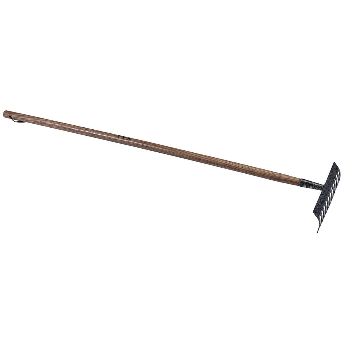 Draper Carbon Steel Garden Rake with Ash Handle 14306 White Rose Tools