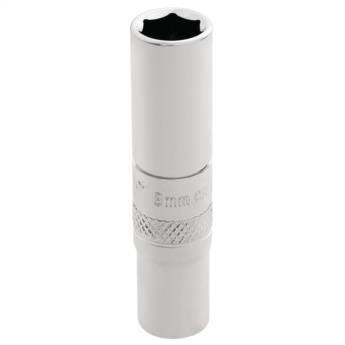 Draper Expert HI-TORQ® 6 Point Deep Socket 1/4" Sq. Dr. 8mm 32675 White Rose Tools