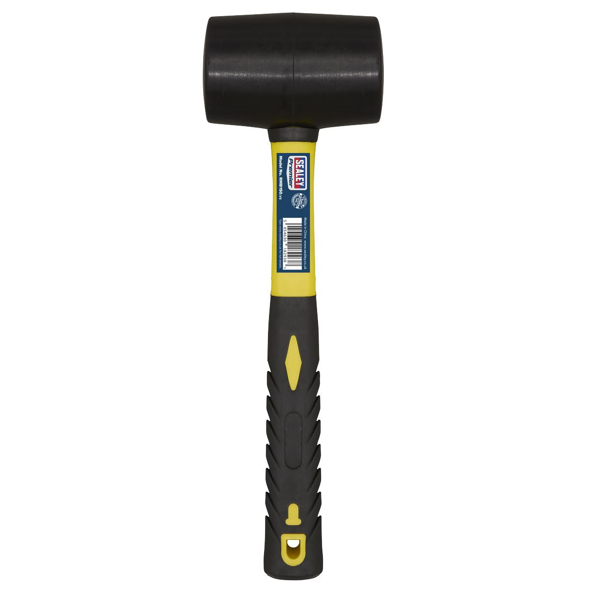 Sealey Premier Rubber Mallet with Fibreglass Shaft 1.5lb