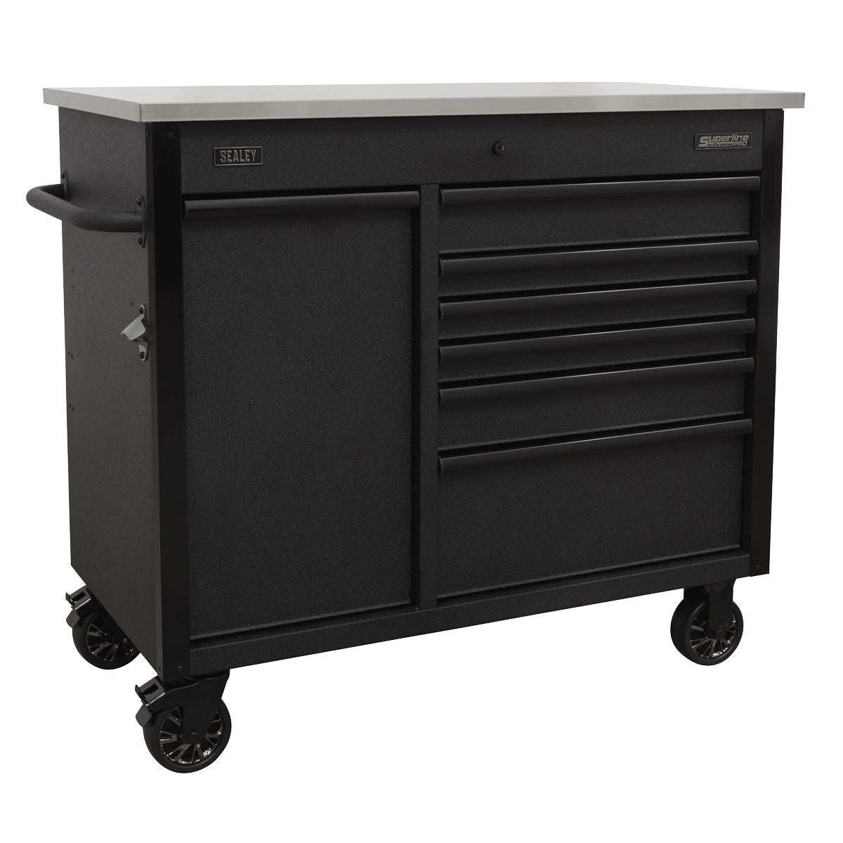 Sealey Superline Pro Mobile Tool Cabinet 1120mm with Power Tool Charging Drawer