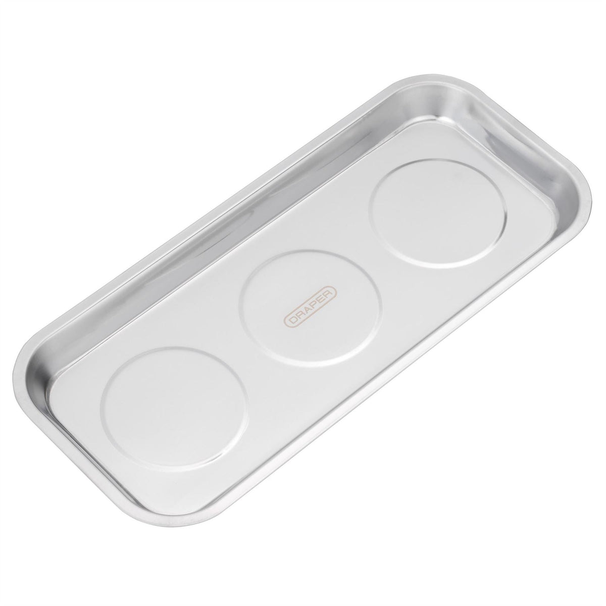 Draper Stainless Steel Magnetic Parts Tray 33007 White Rose Tools