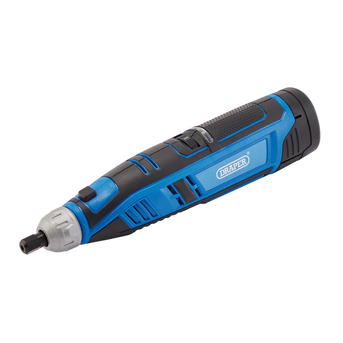 Draper 12V Rotary Multi-Tool Kit 1 x 1.5Ah Battery 1 x Fast Charger (50 Piece) 70298 White Rose Tools